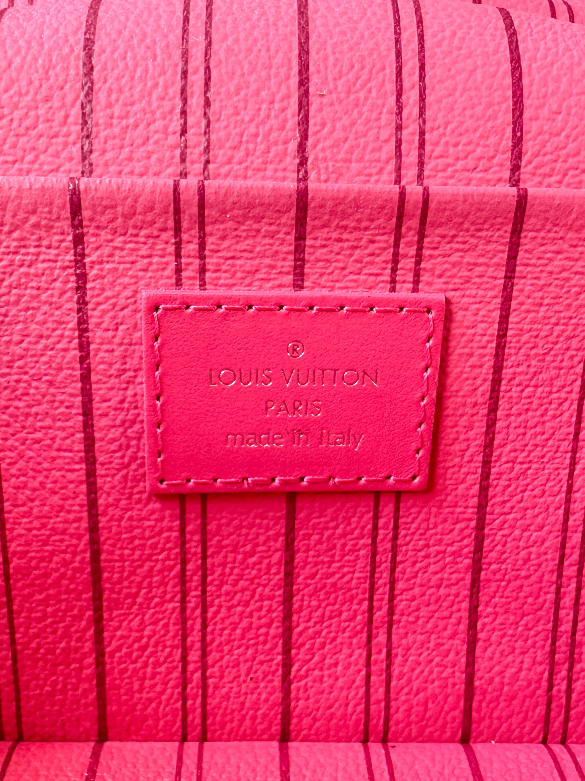 Louis Vuitton monogram pink Nice mini vanity NFC