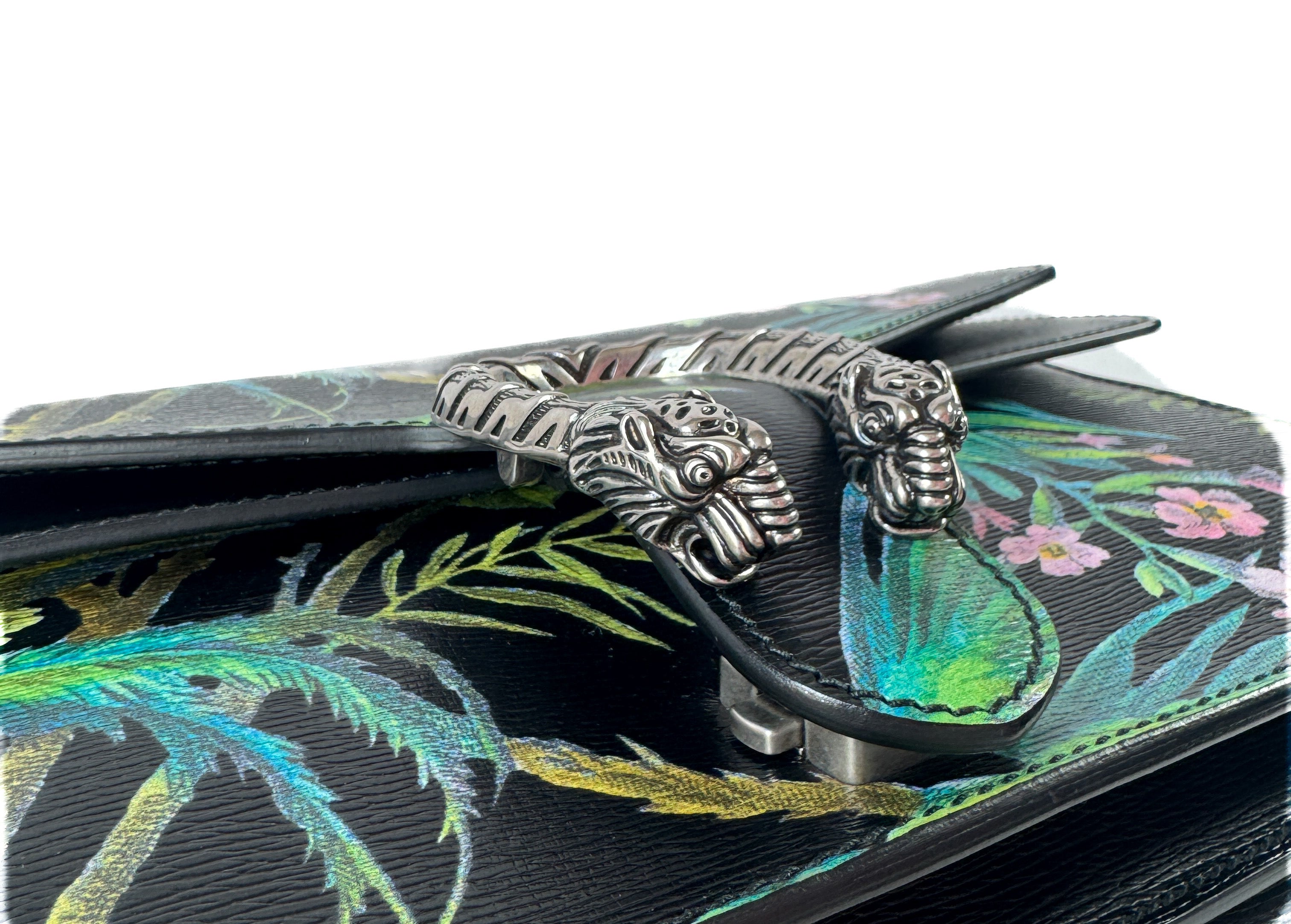 Gucci Tropical Print Dionysus Shoulder Bag 400249486623
