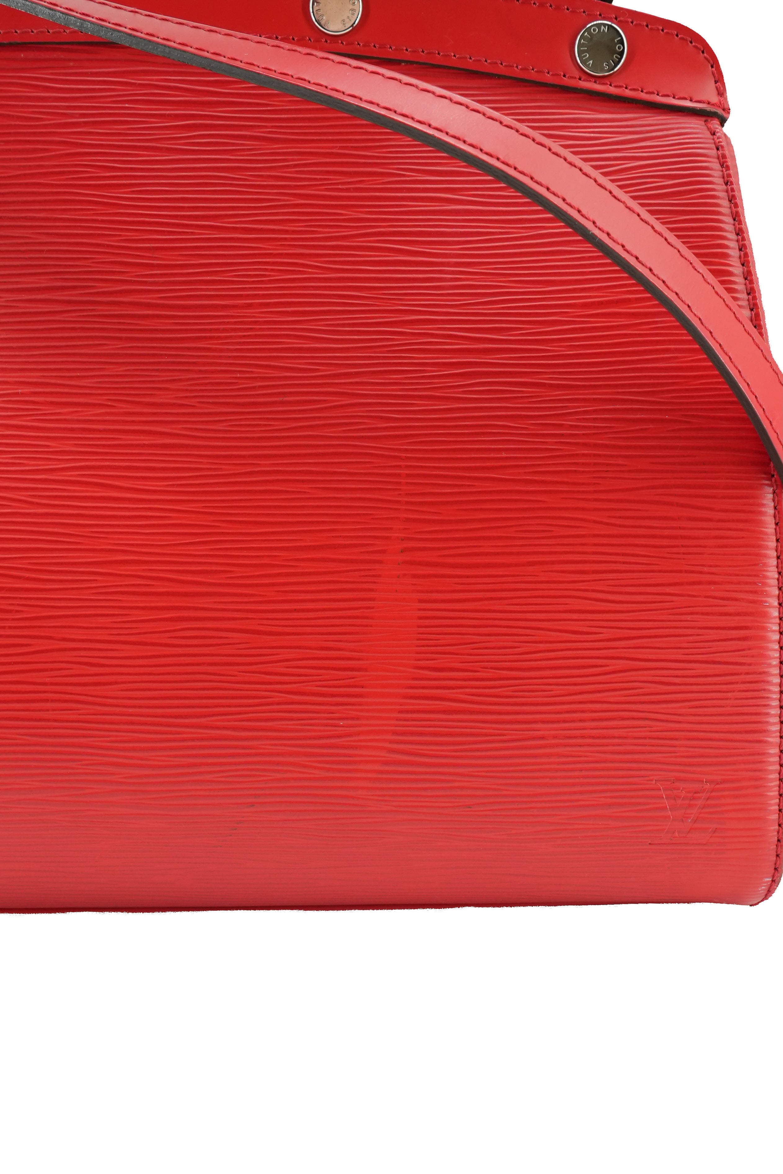 Louis Vuitton red epi leather Brea MM AA3174
