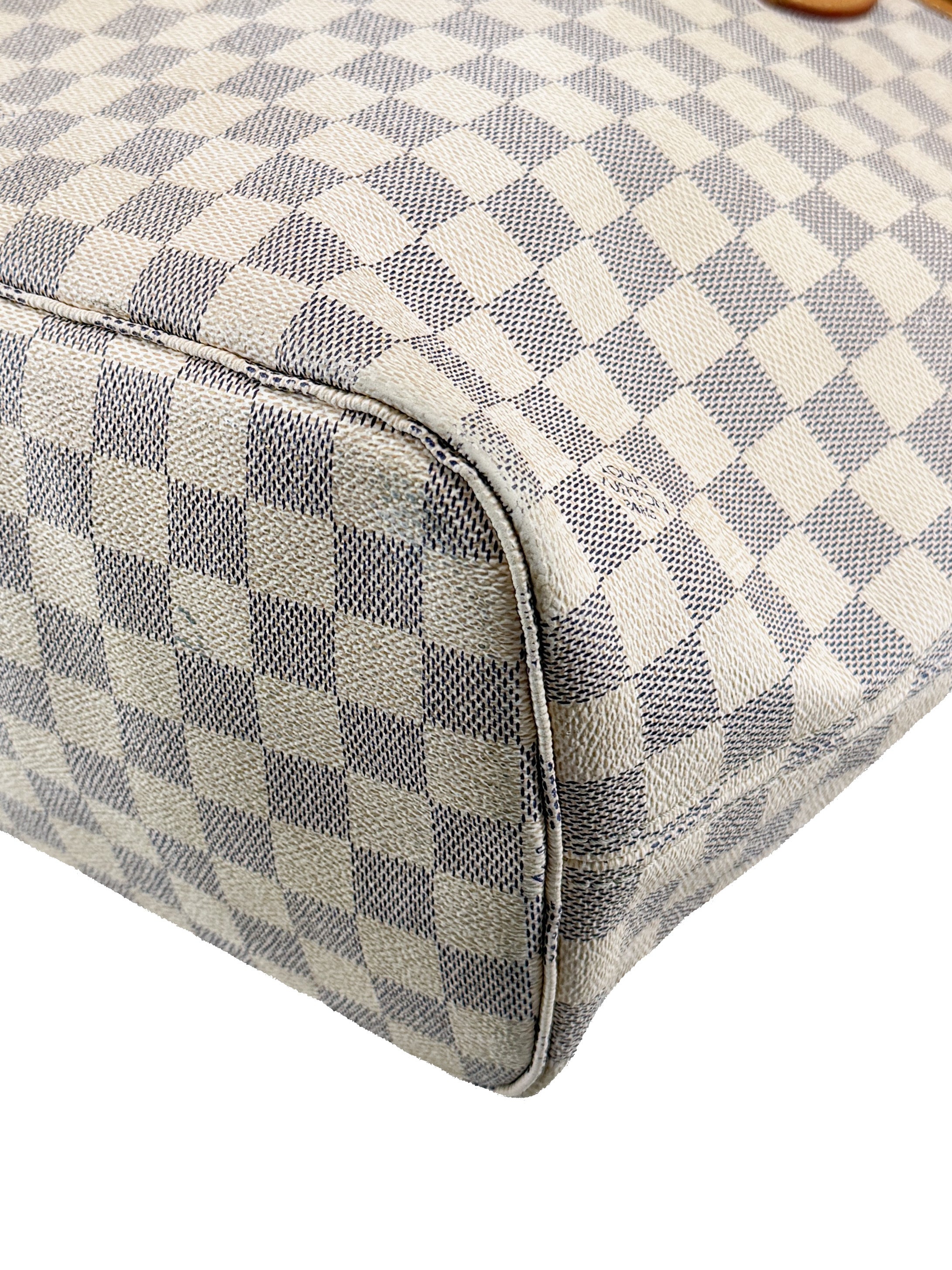 Louis Vuitton damier azur neverfull MM SD2132
