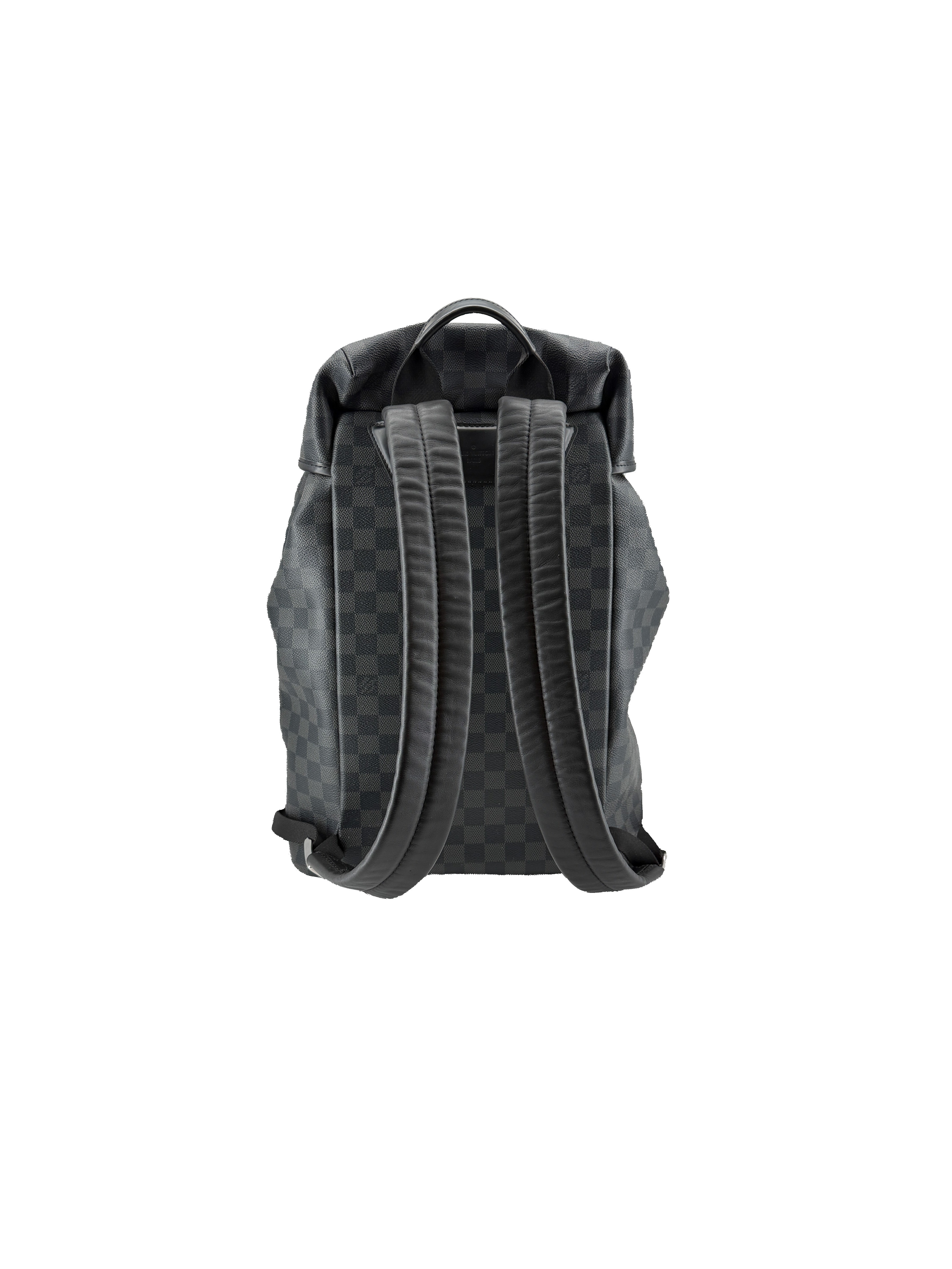 Louis Vuitton damier graphite Zack backpack DR0138