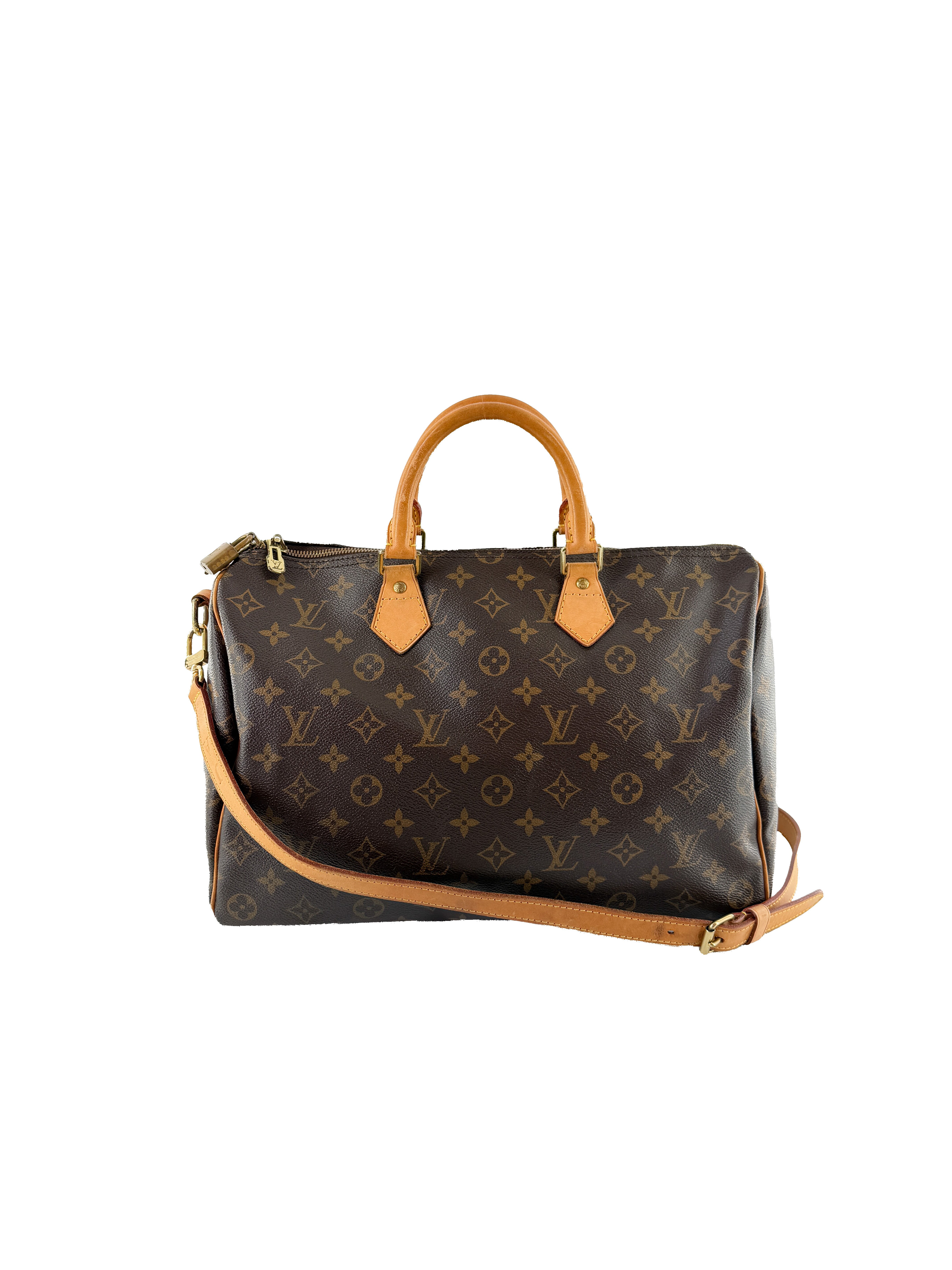Louis Vuitton monogram Speedy 35 bandouliere DU1151