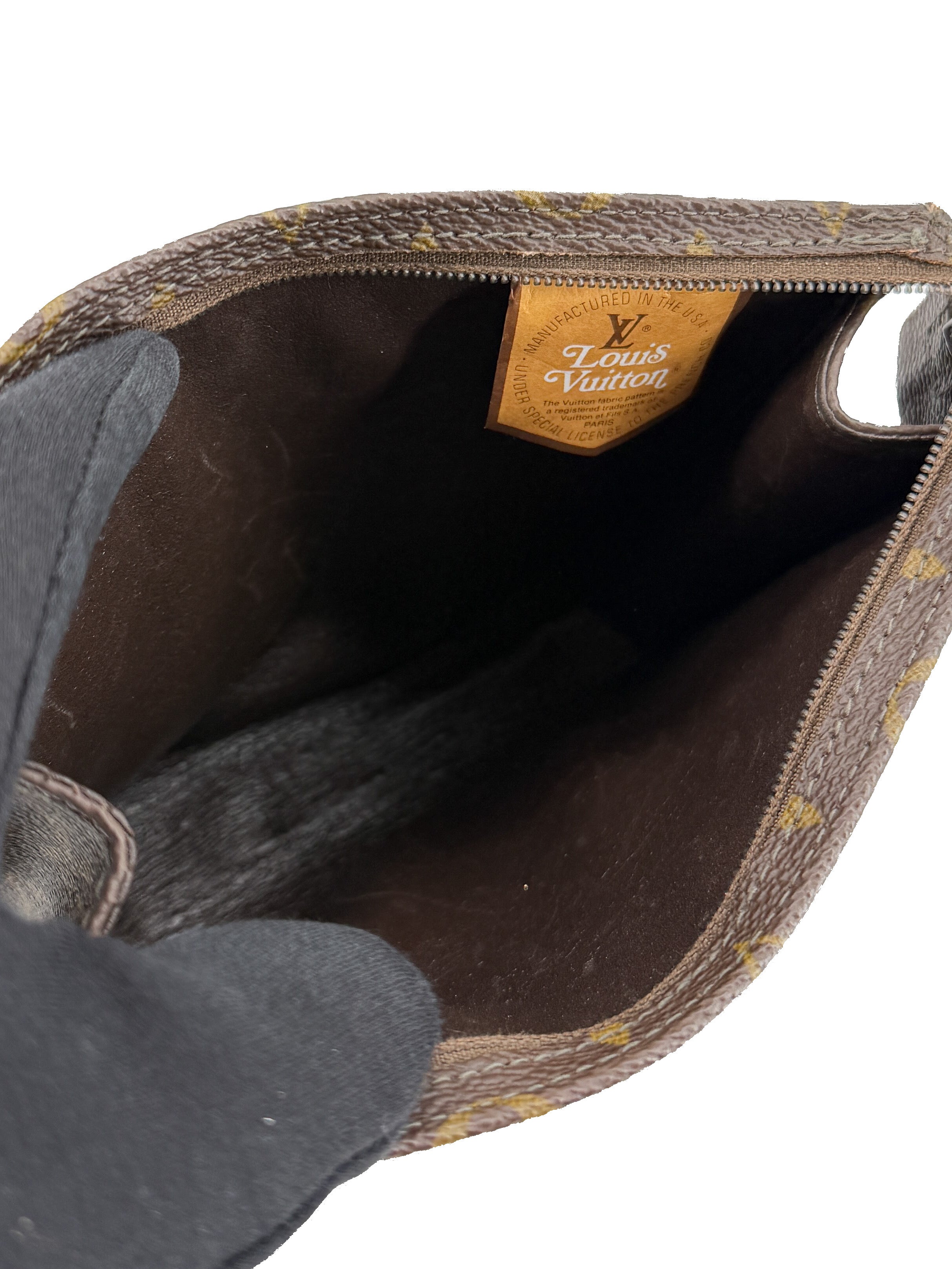 Louis Vuitton French Luggage Company vintage monogram zip pouch