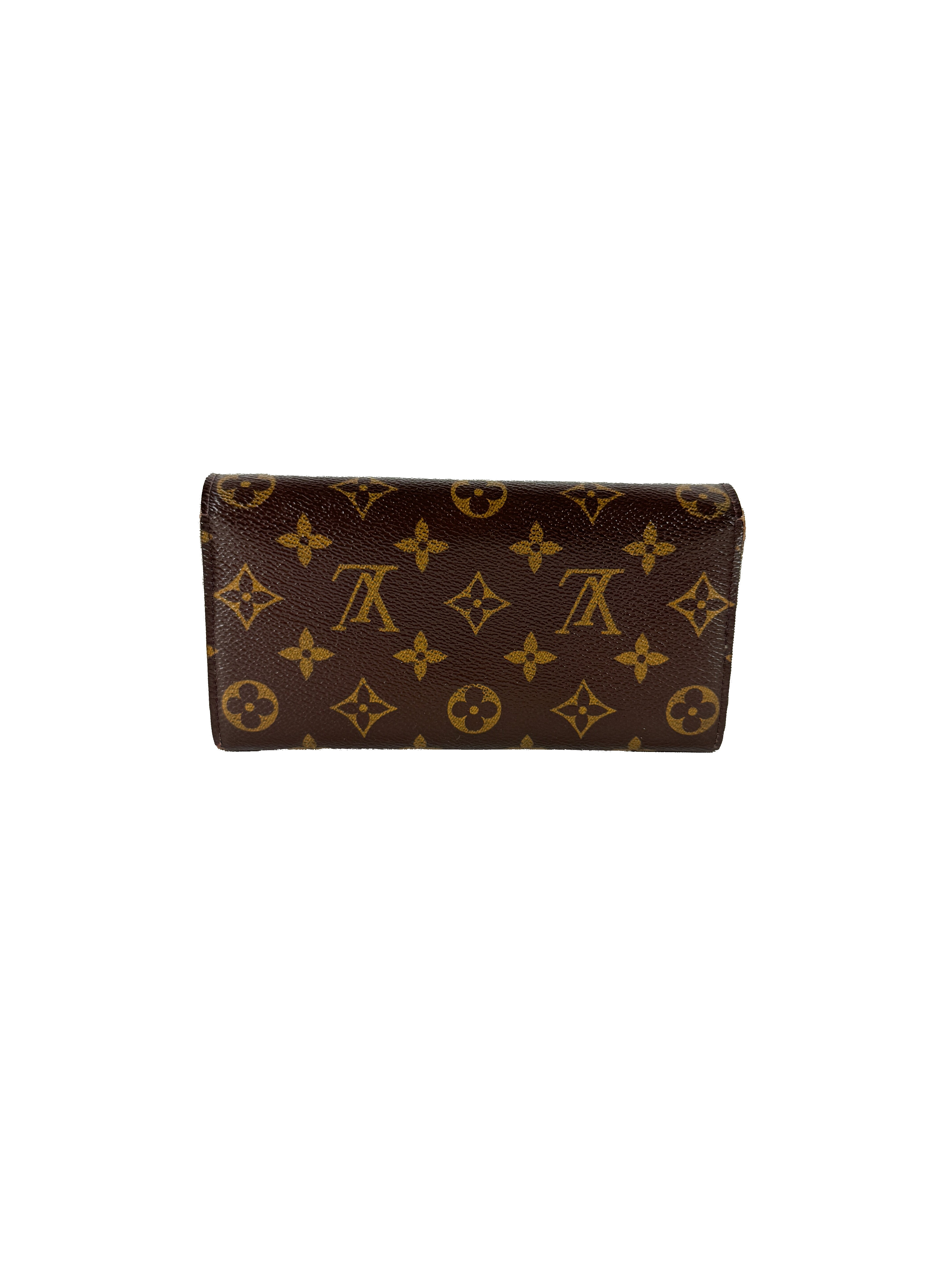 Louis Vuitton monogram Sarah wallet CA0066