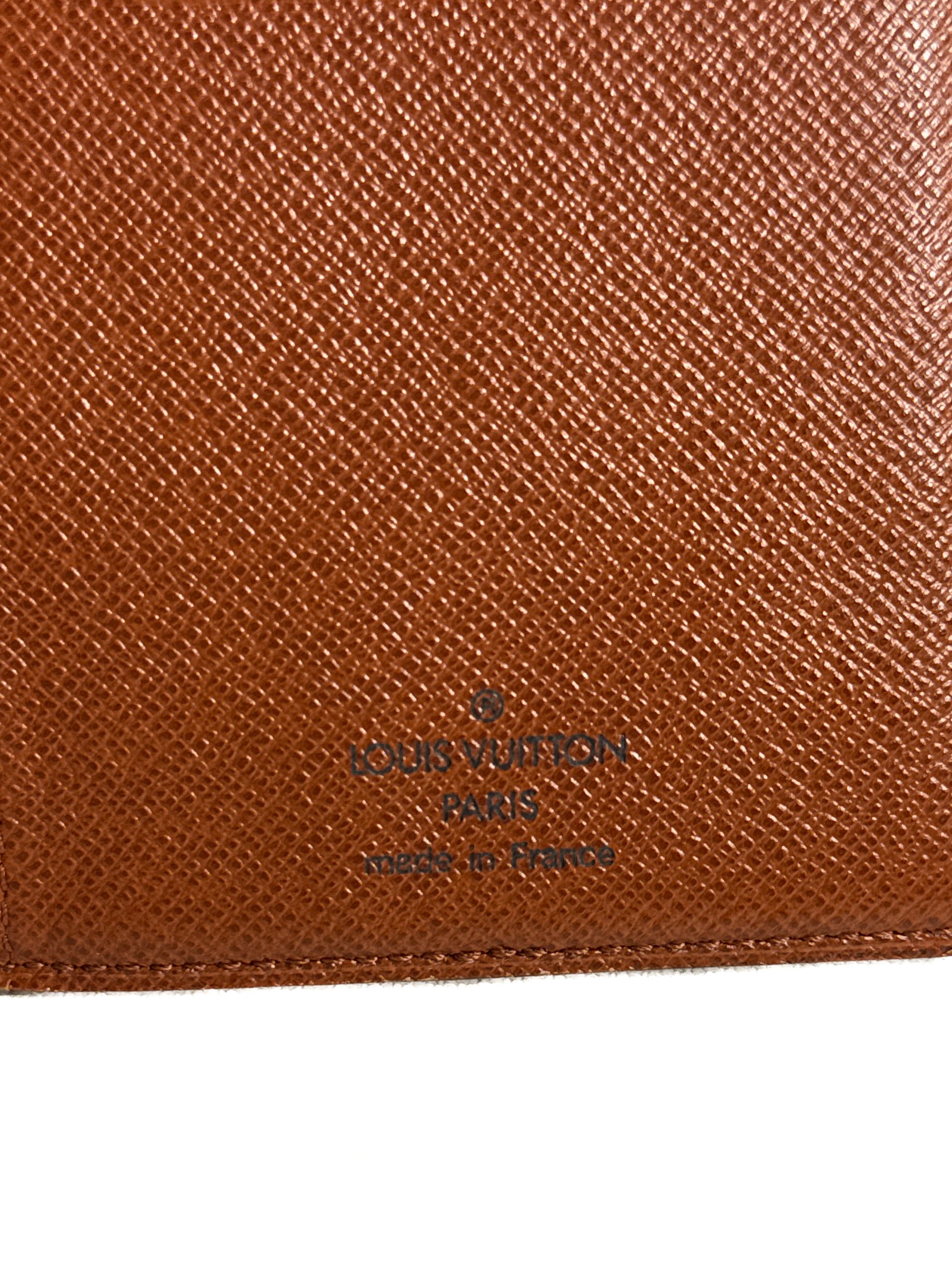 Louis Vuitton monogram vintage vertical wallet MI0989