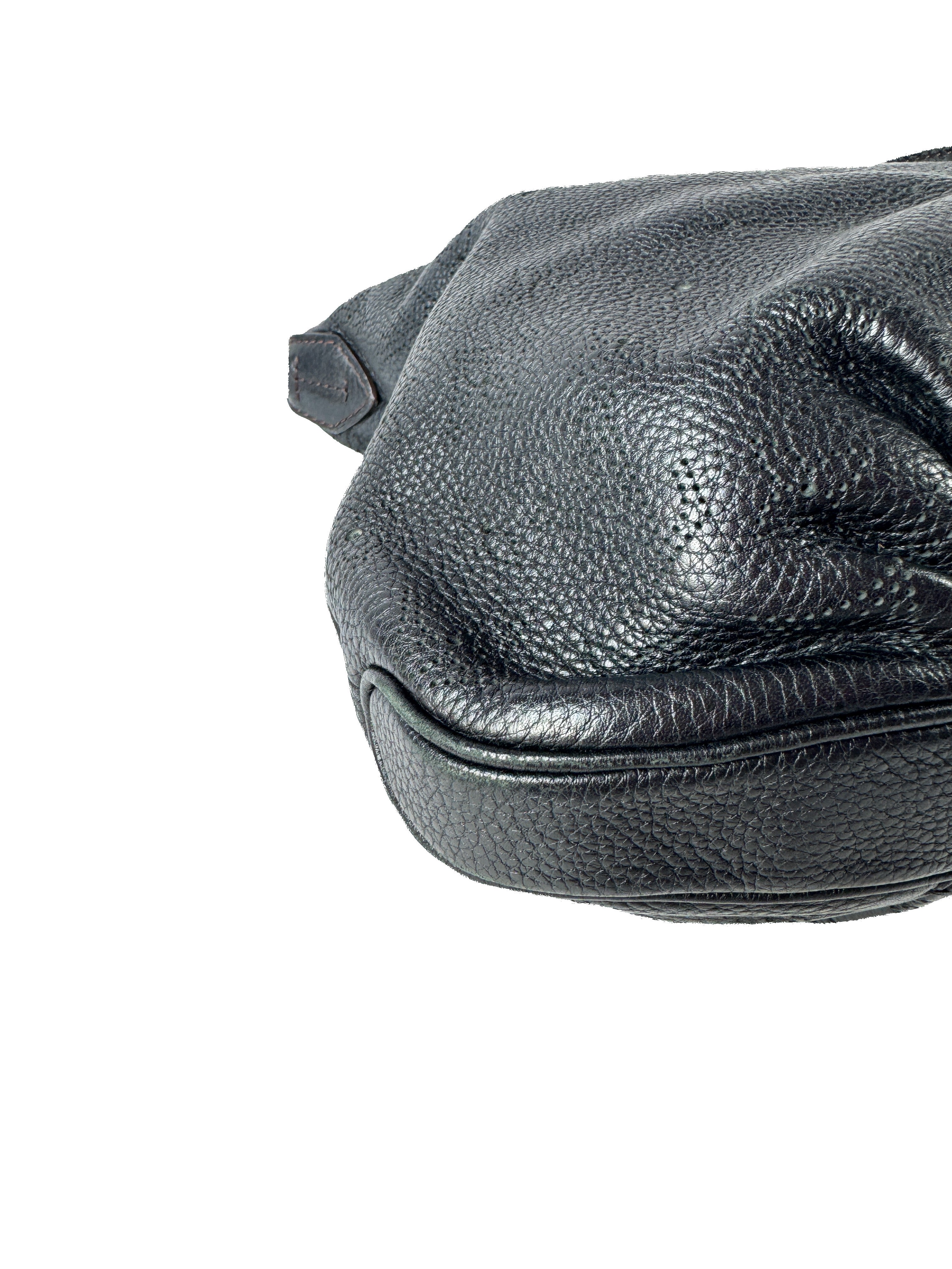 Louis Vuitton black/brown Mahina Selene PM TH0112