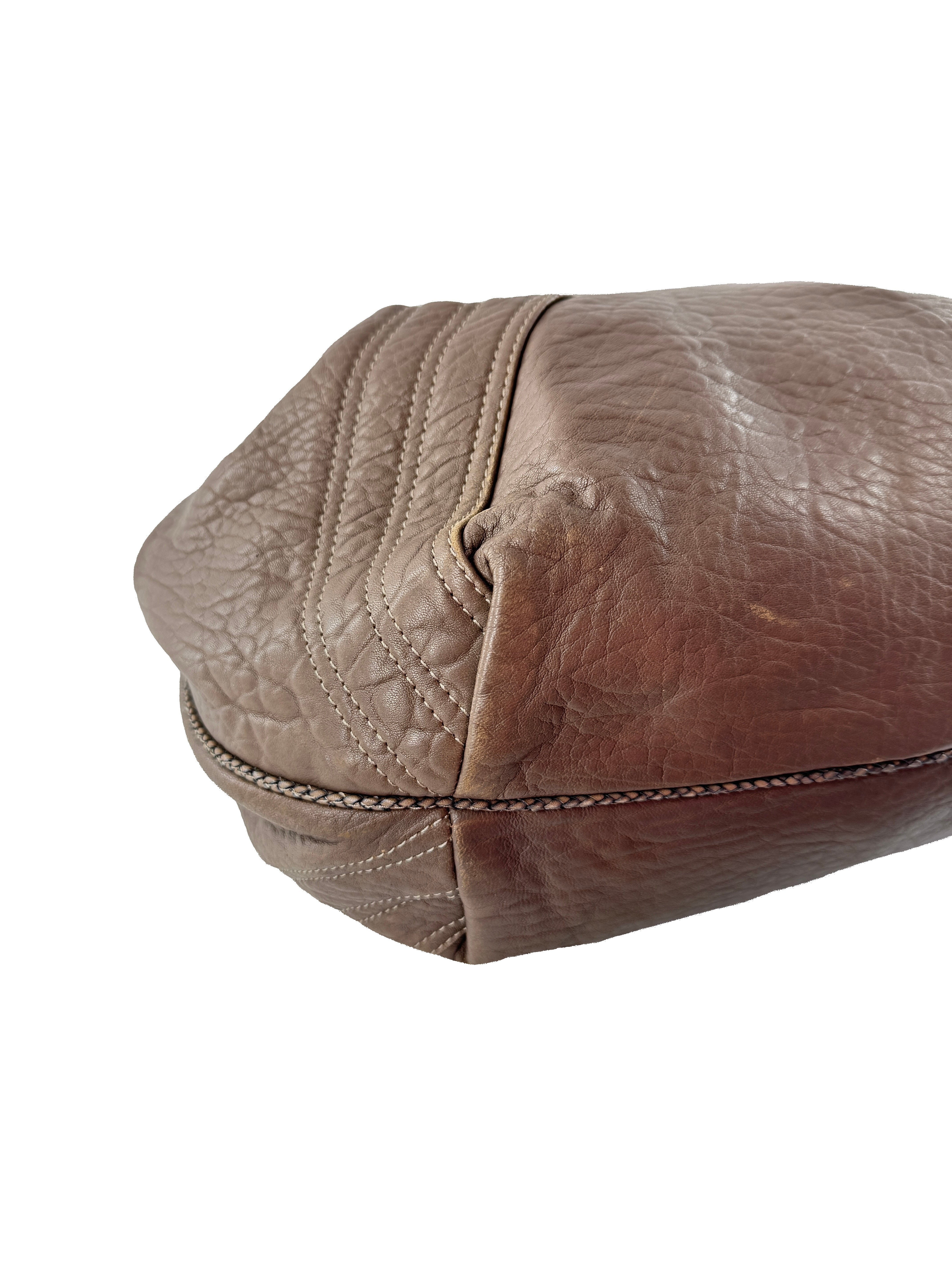 Fendi nappa leather Spy taupe 2415-8BR511-RQ1-089