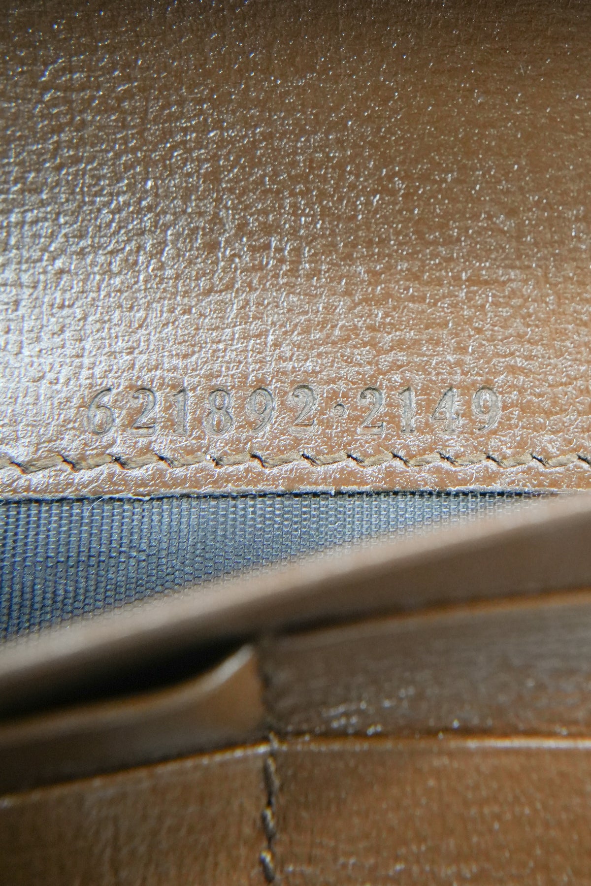 Gucci brown Horsebit 1955 chain wallet 621892-2149