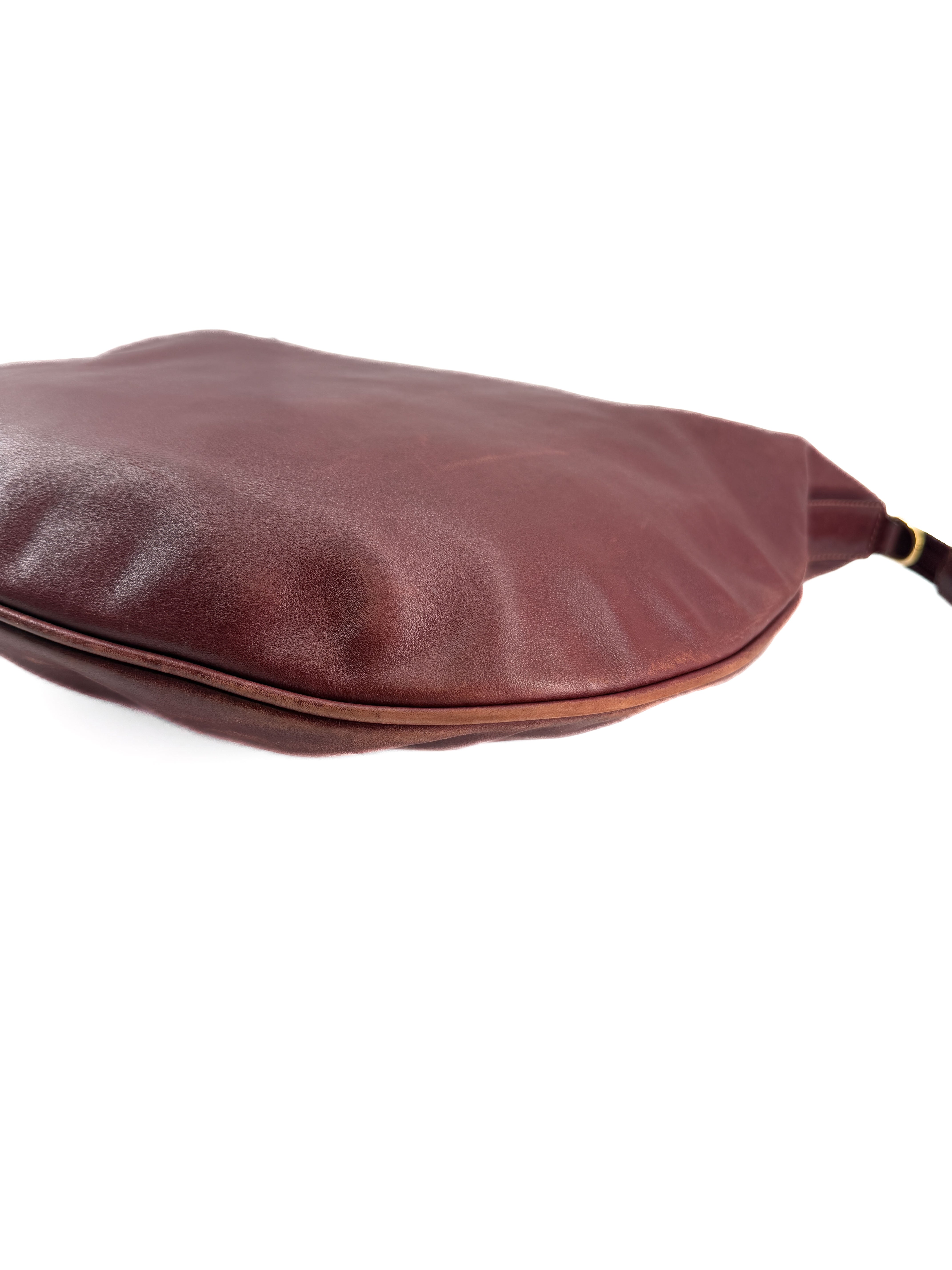 Gucci burgundy leather crossbody 001-115-1206