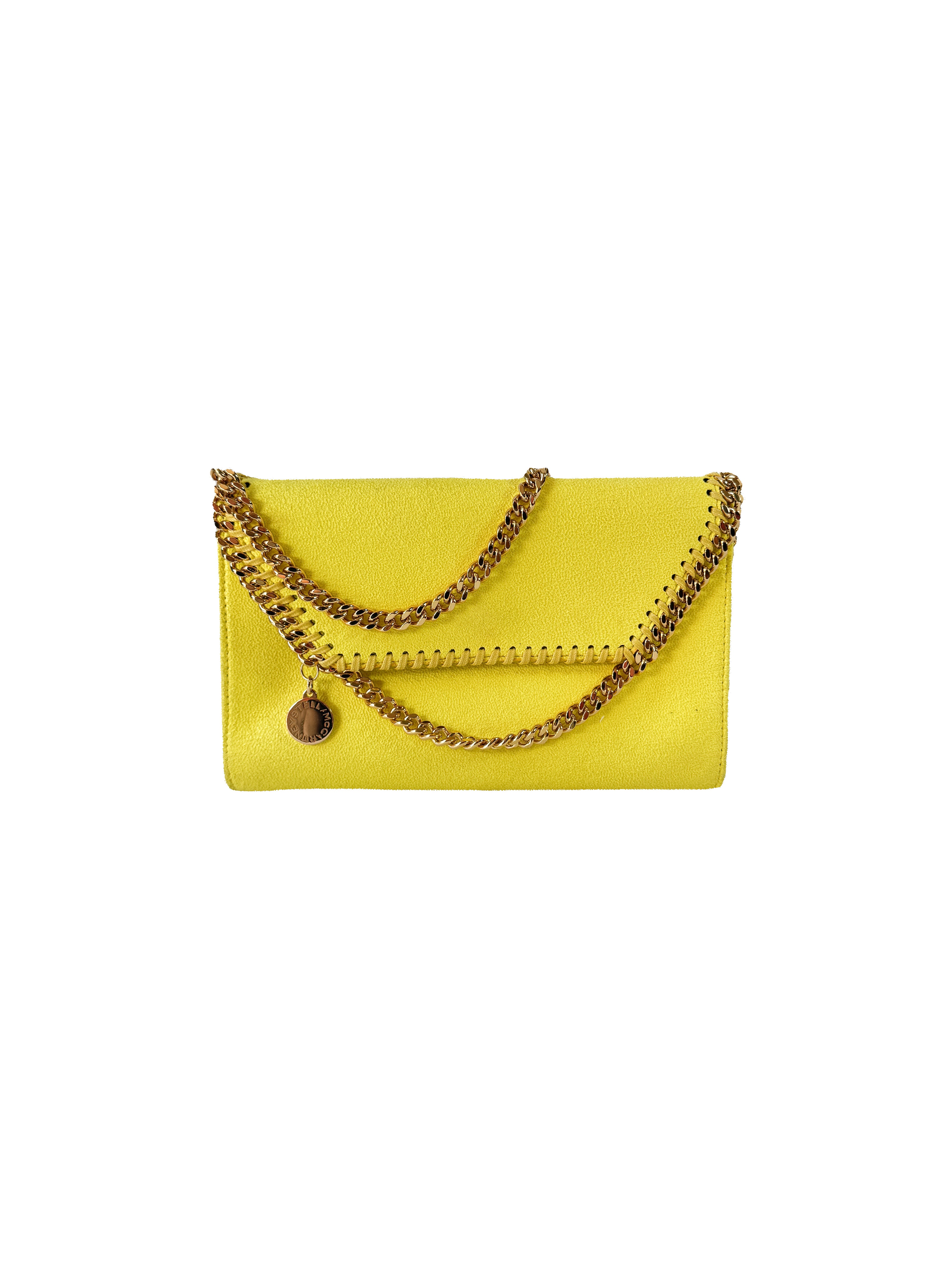 Stella McCartney canary mini Falabella shaggy deer crossbody *as is*