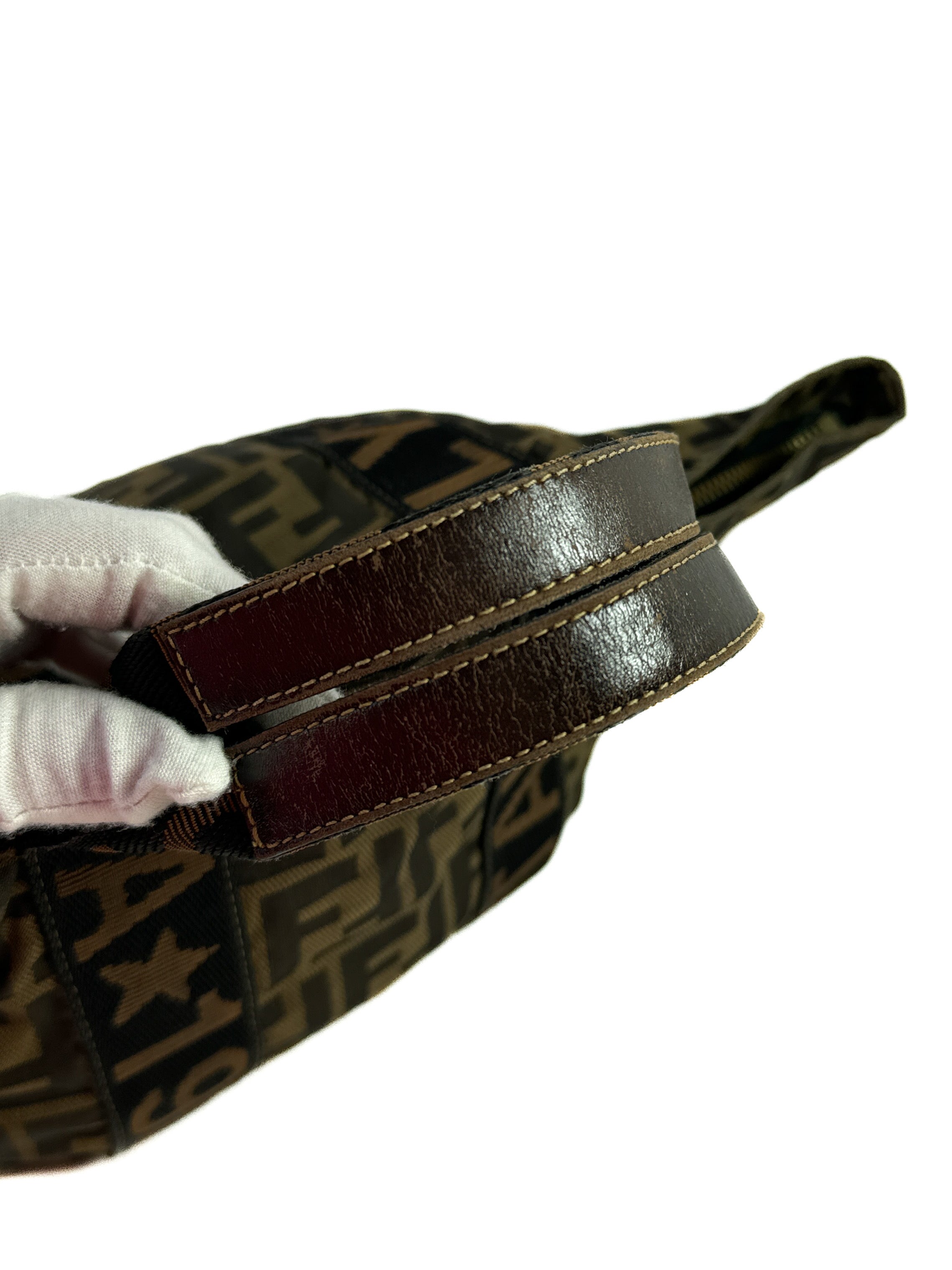 Fendi Zucca nylon mini 1925 tote