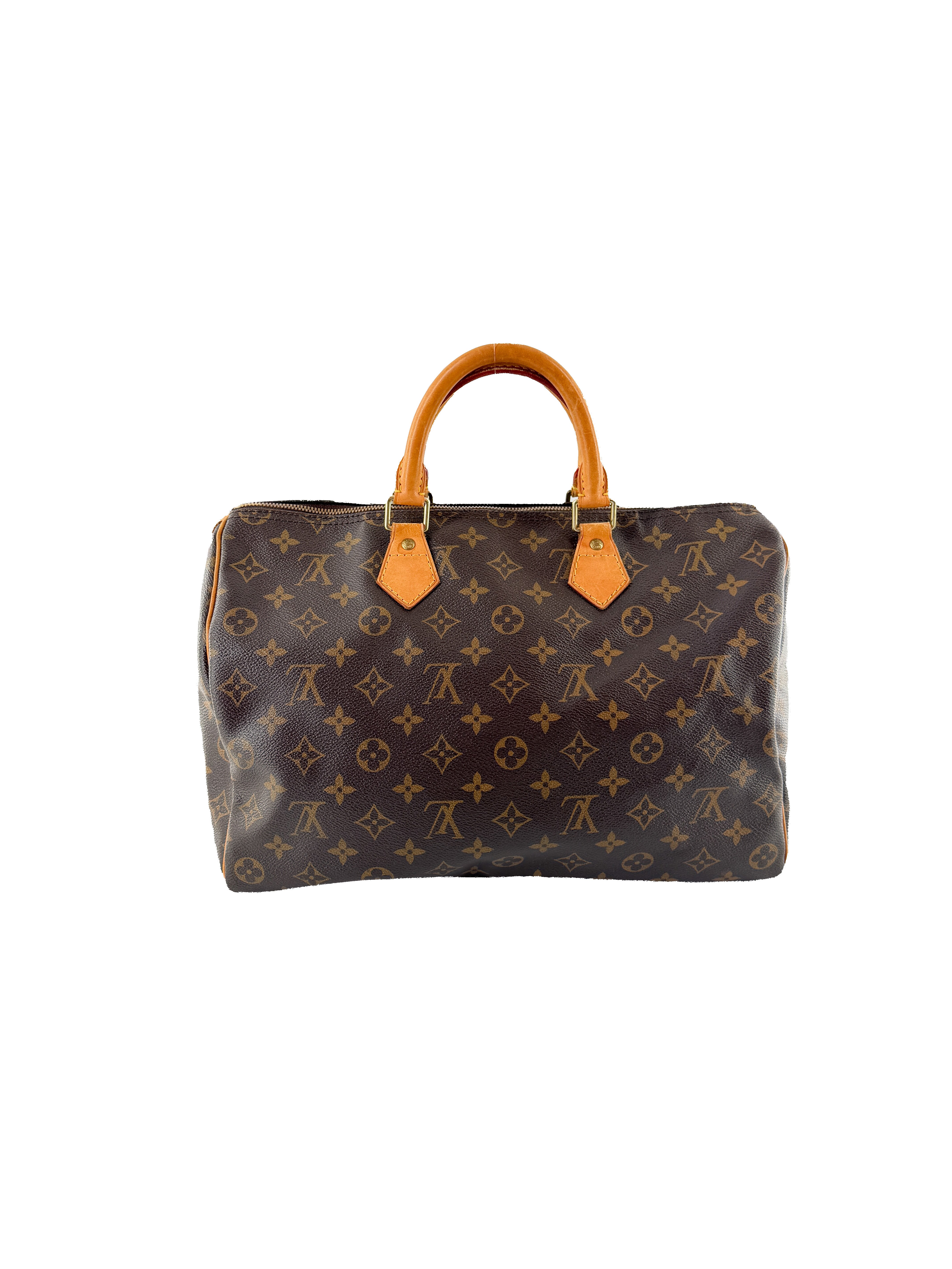 Louis Vuitton monogram Speedy 35 bandouliere DU1151
