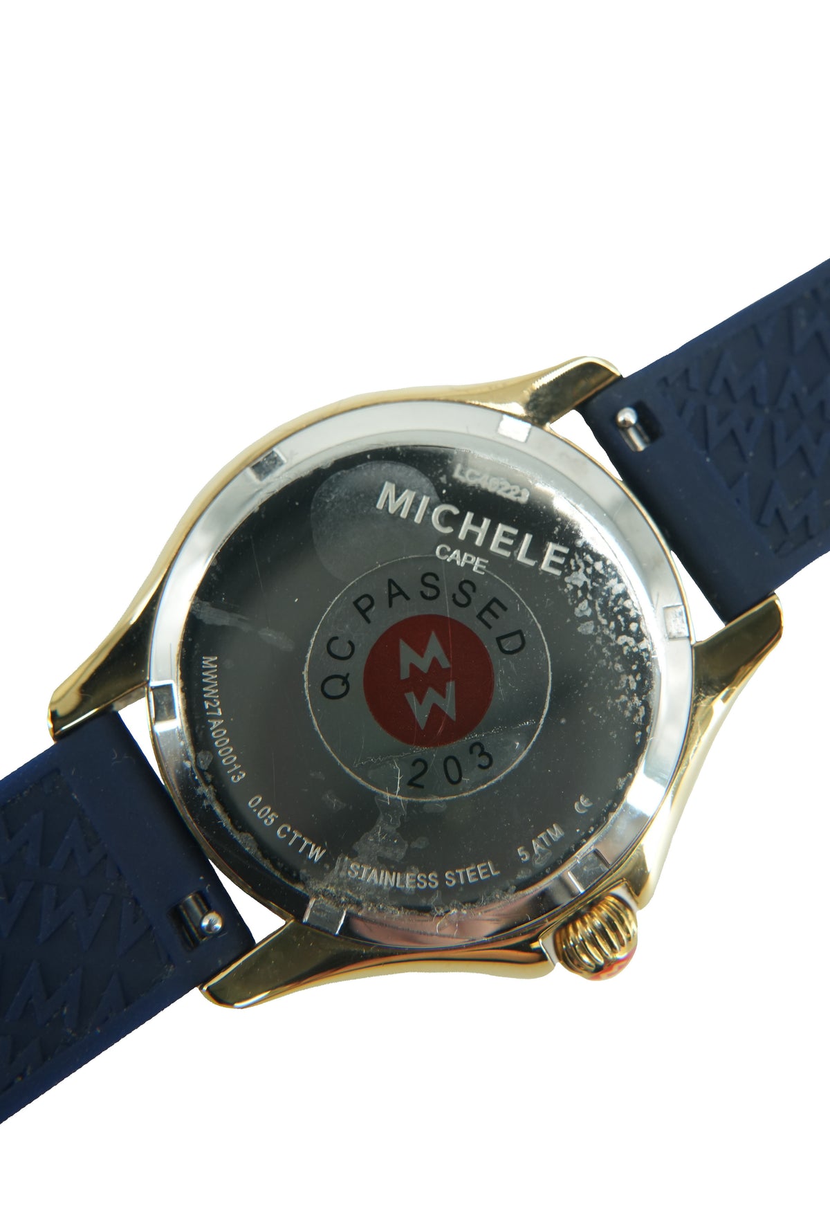 Michele Cape 40MM navy watch