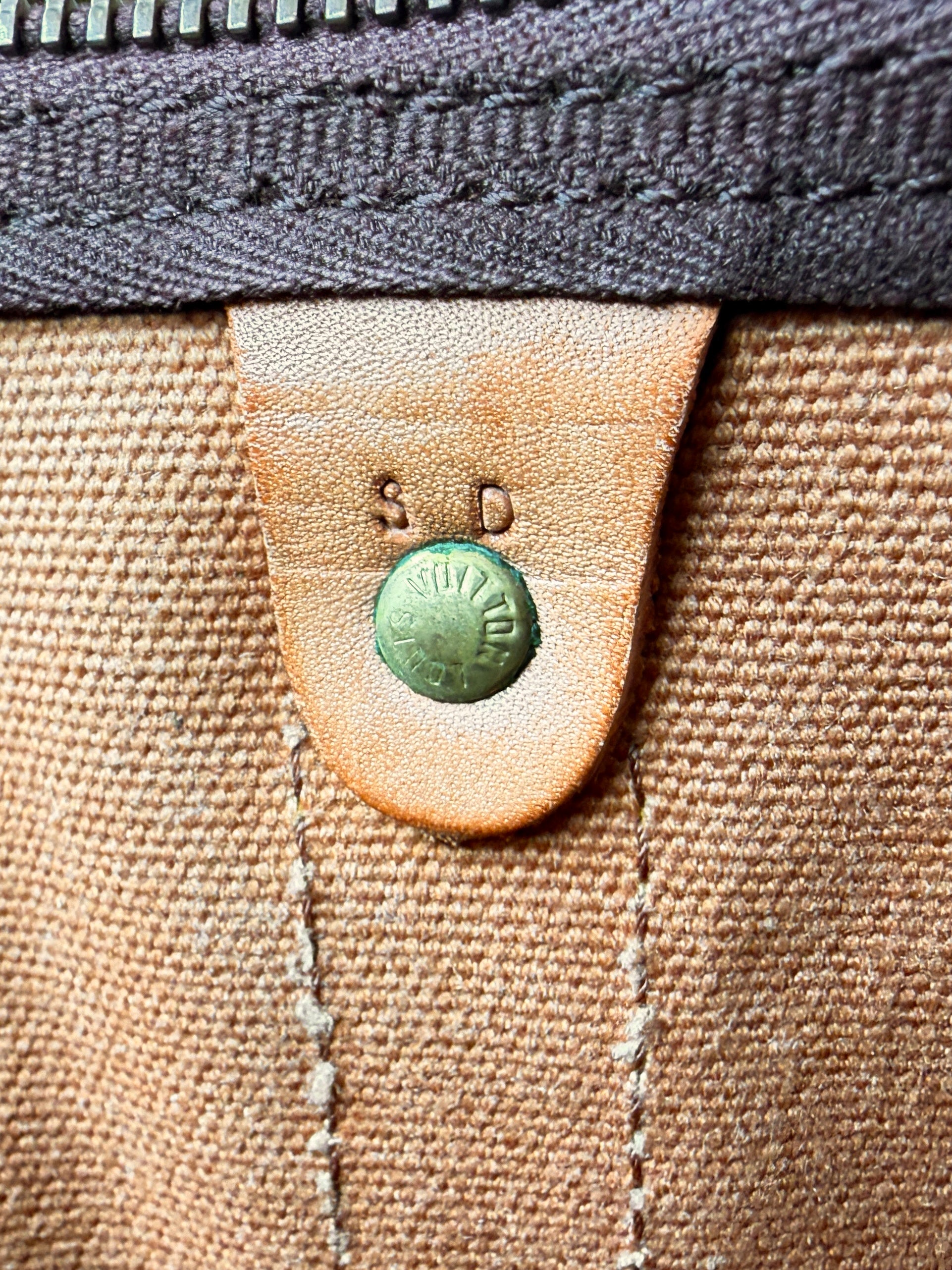 Louis Vuitton monogram Keepall 55 S.D 824