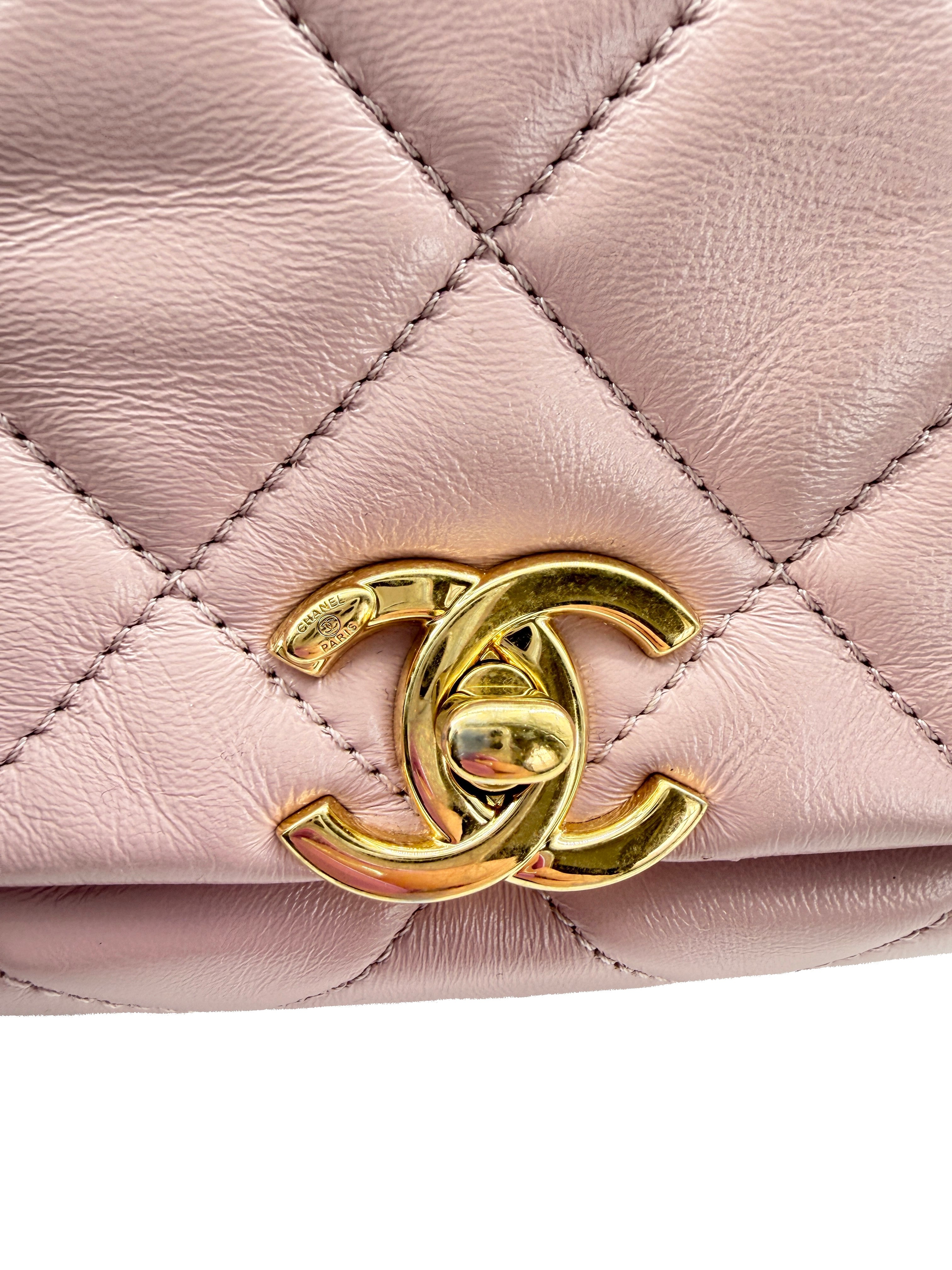 Chanel pink Match small flap bag P0H1C0H5