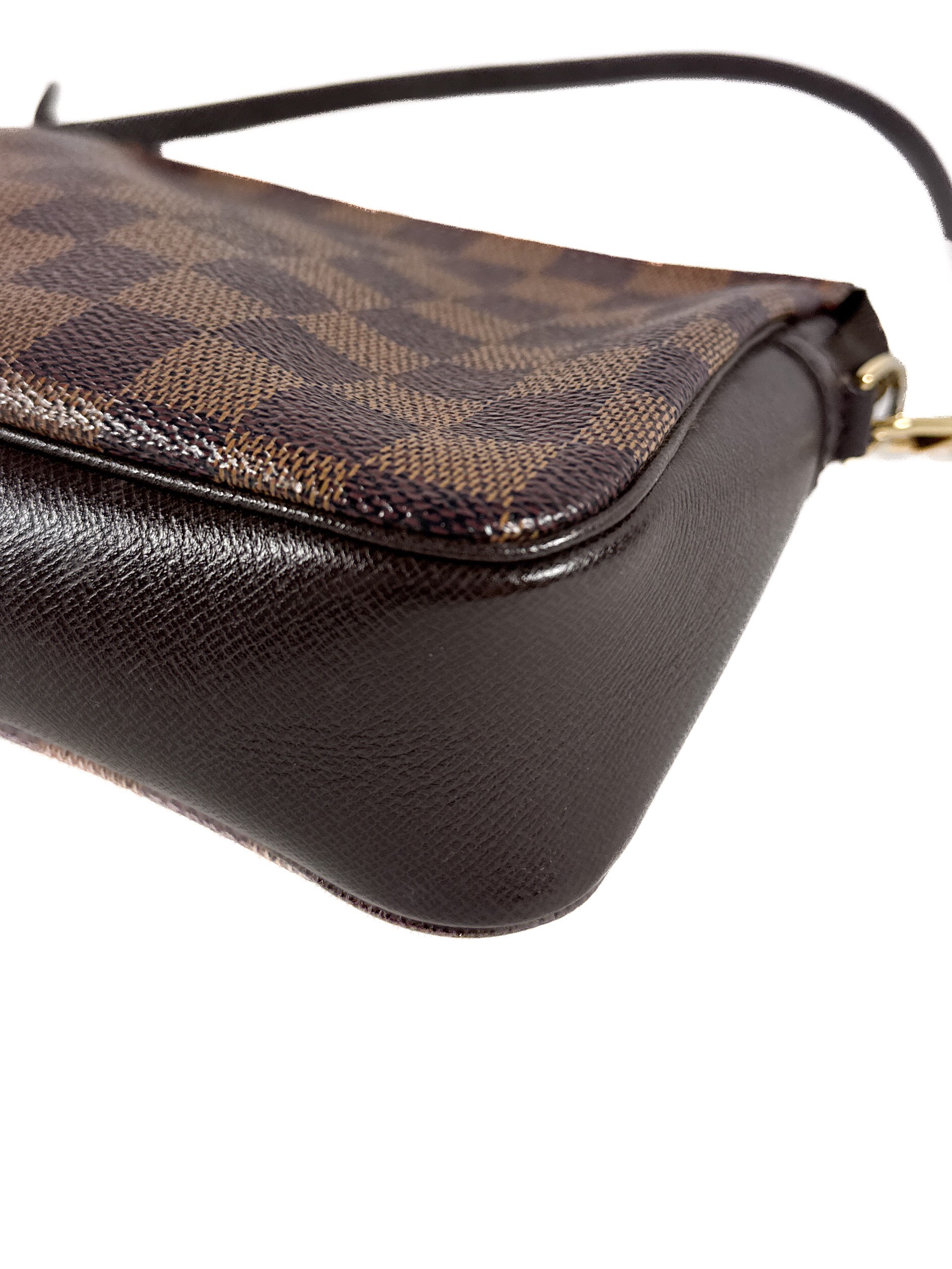 Louis Vuitton damier ebene Trousse make up bag pochette SP0021