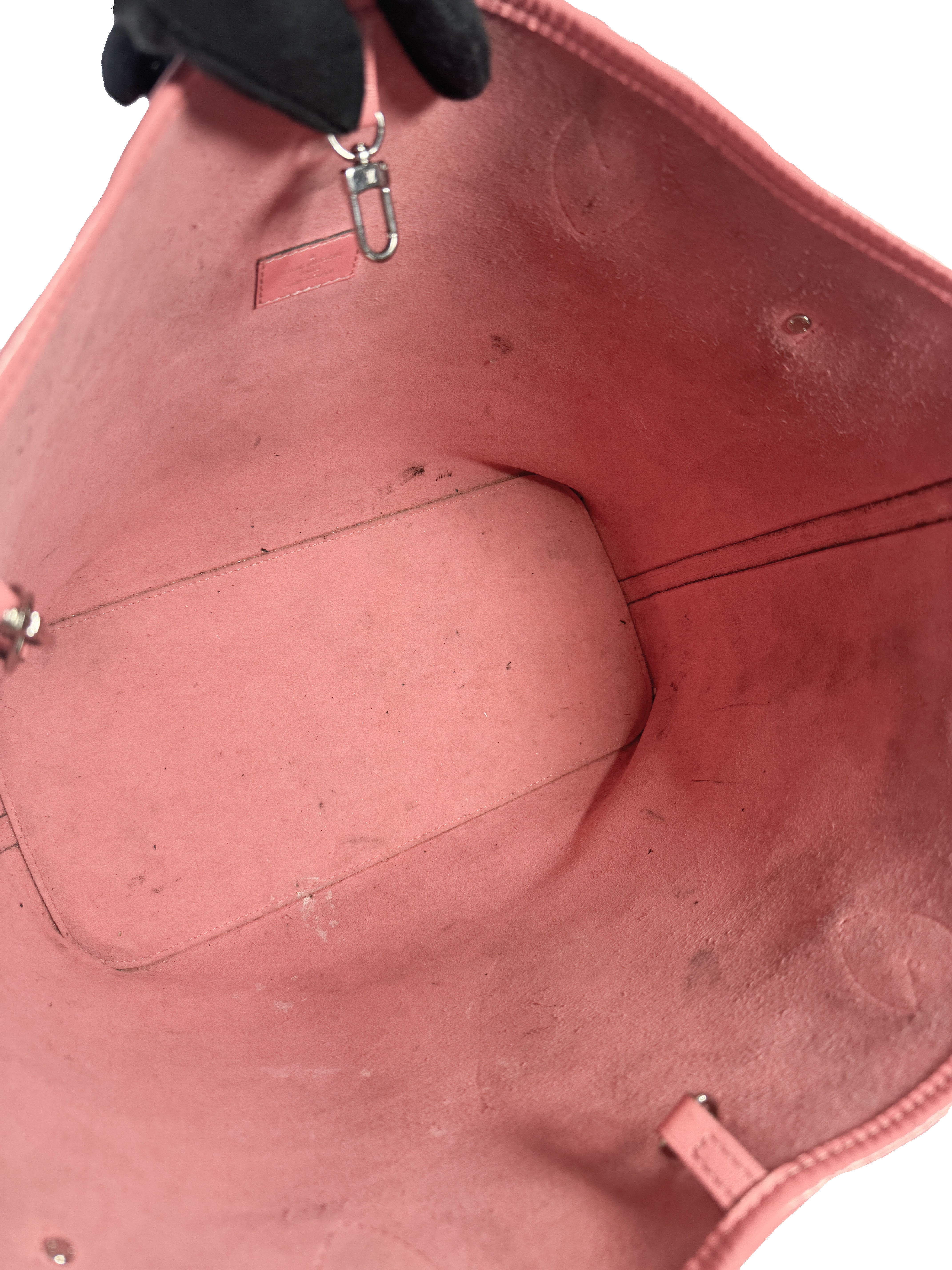 Louis Vuitton coral pink epi Neverfull MM SR0174 **as is**