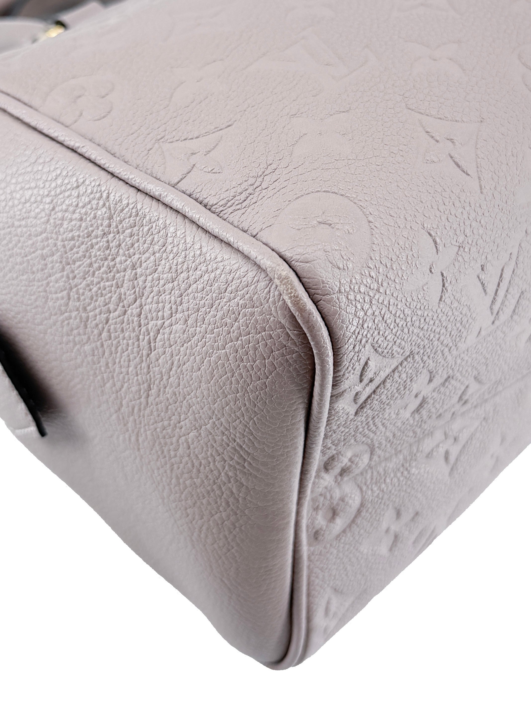 Louis Vuitton empreinte monogram Speedy 25 Mastic AR2186