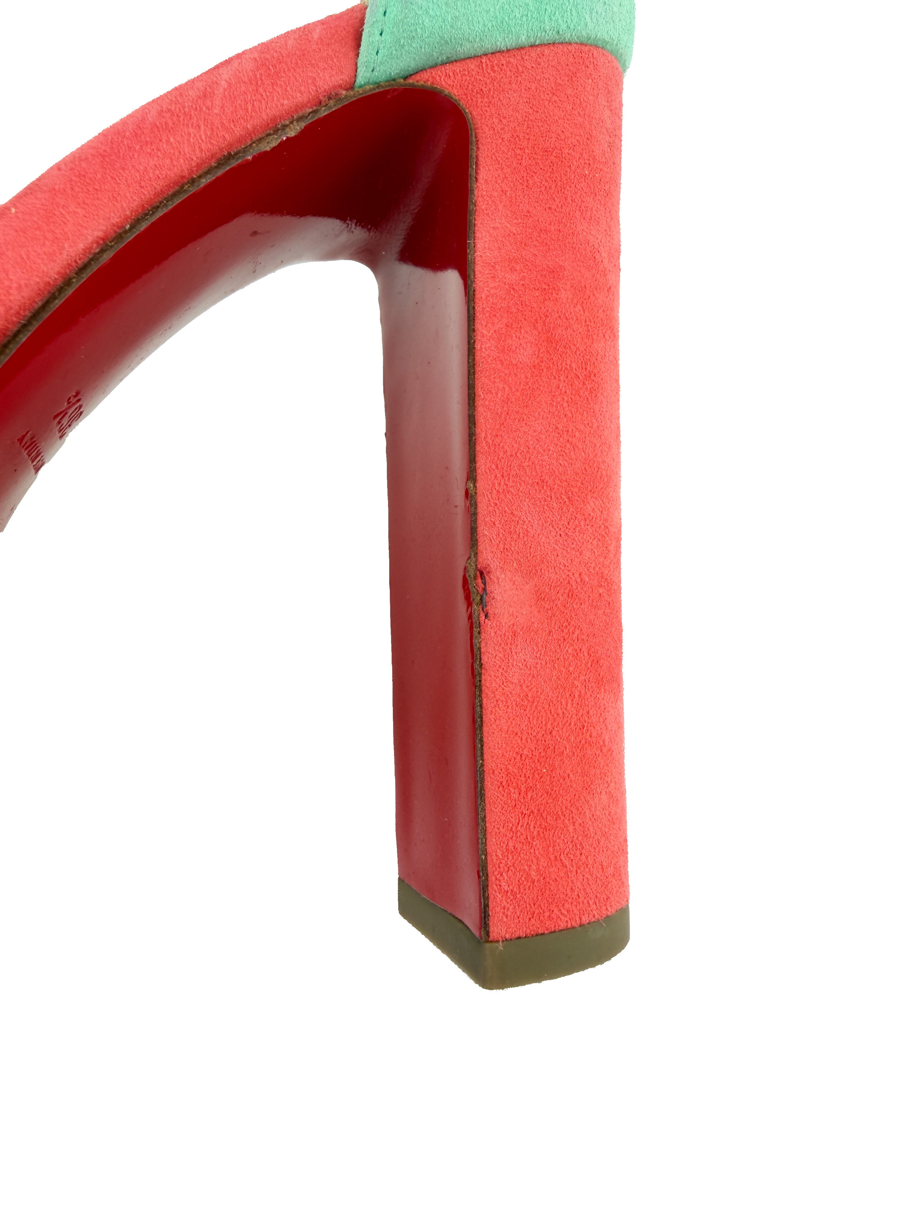 Christian Louboutin Loubi Bee Alta 130MM size 36.5 BOX