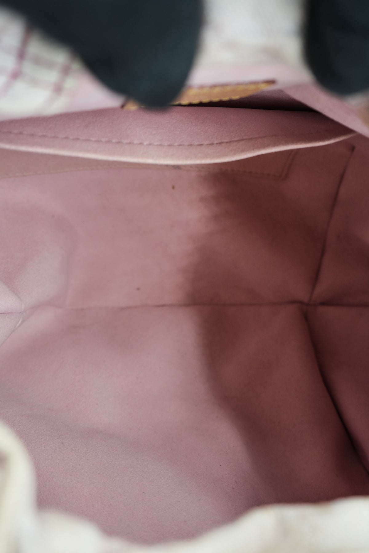 Louis Vuitton Sunshine pink denim monogram FL0130