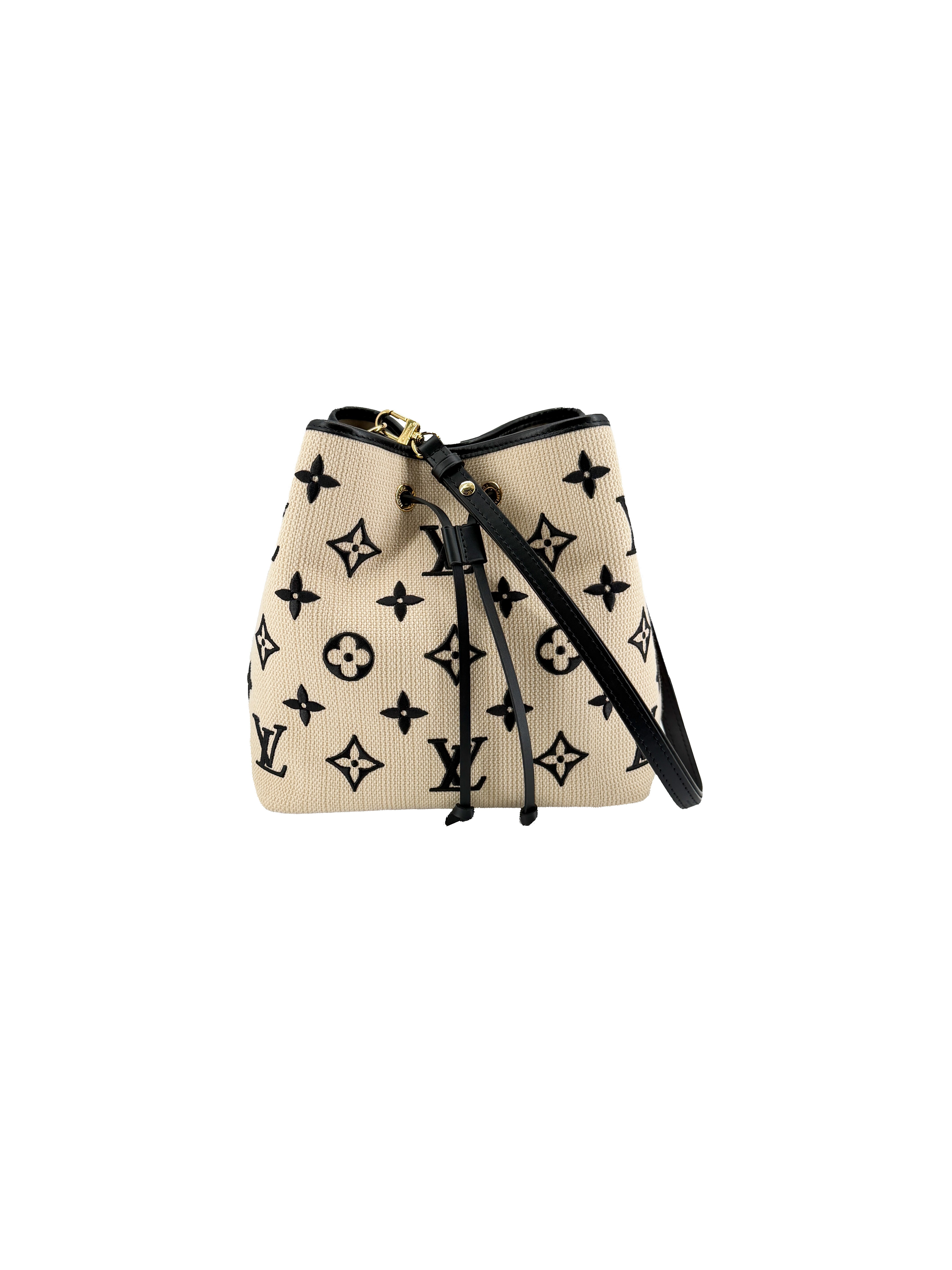 Louis Vuitton cotton embroidered NeoNoe NFC