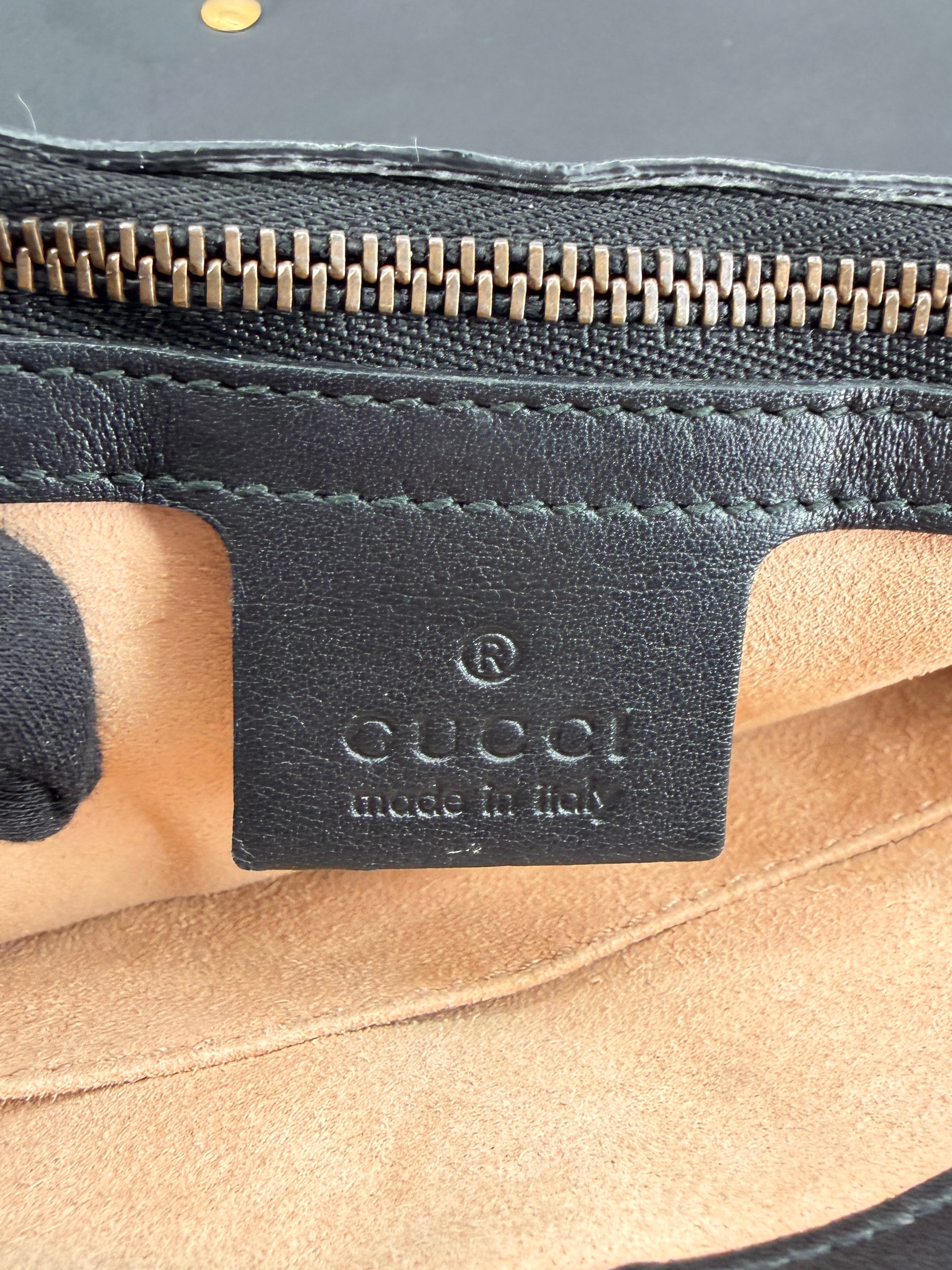 Gucci GG Marmont studded quilted flap bag 443496 467891