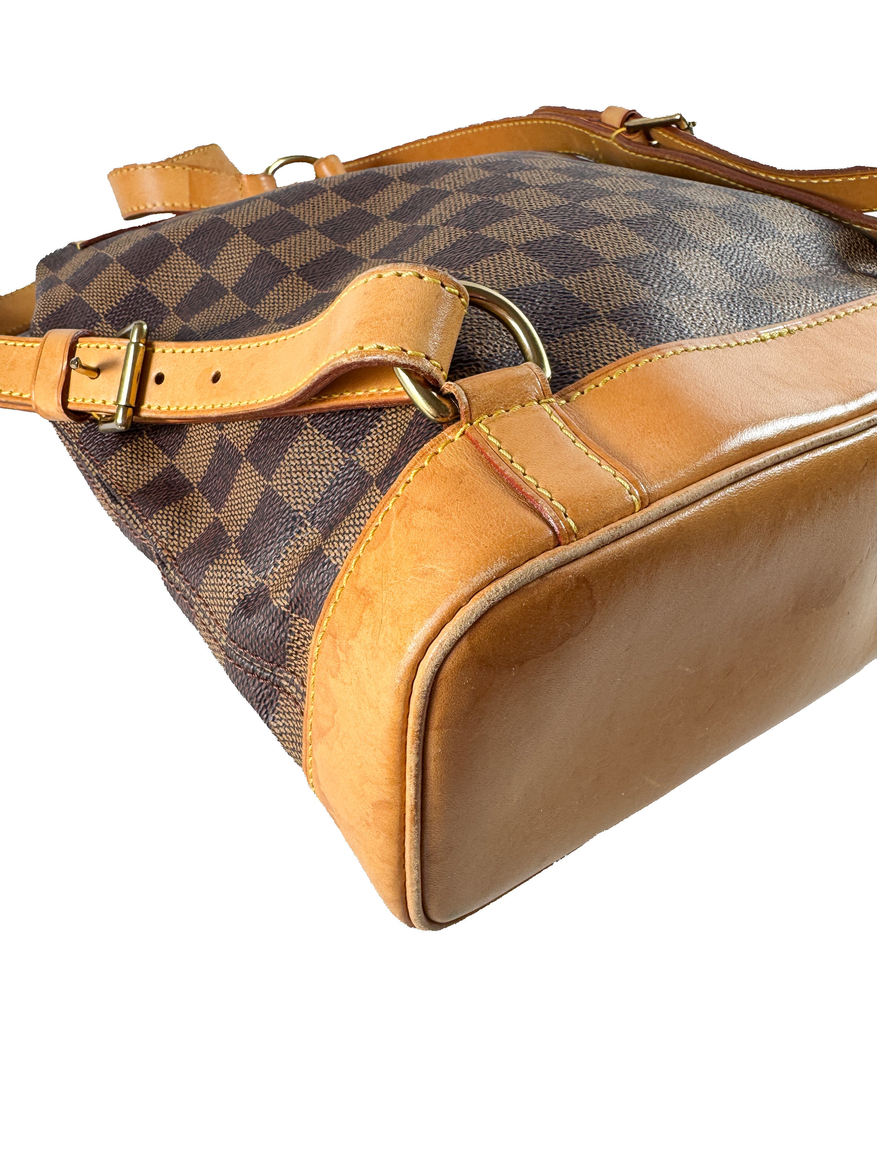 Louis Vuitton damier ebene Arlequin centenaire backpack TH0976