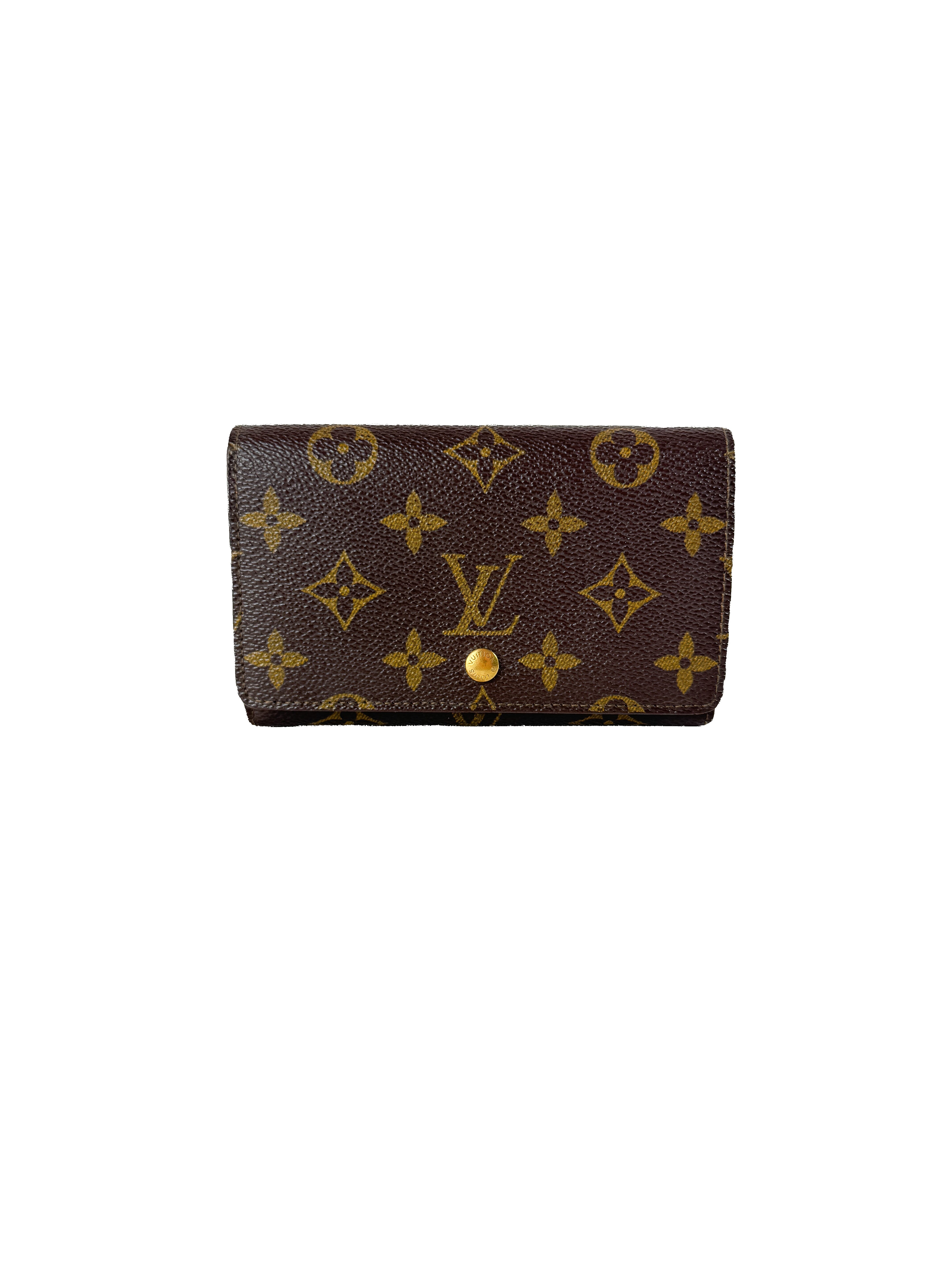 Louis Vuitton monogram vintage Tresor wallet CT1015