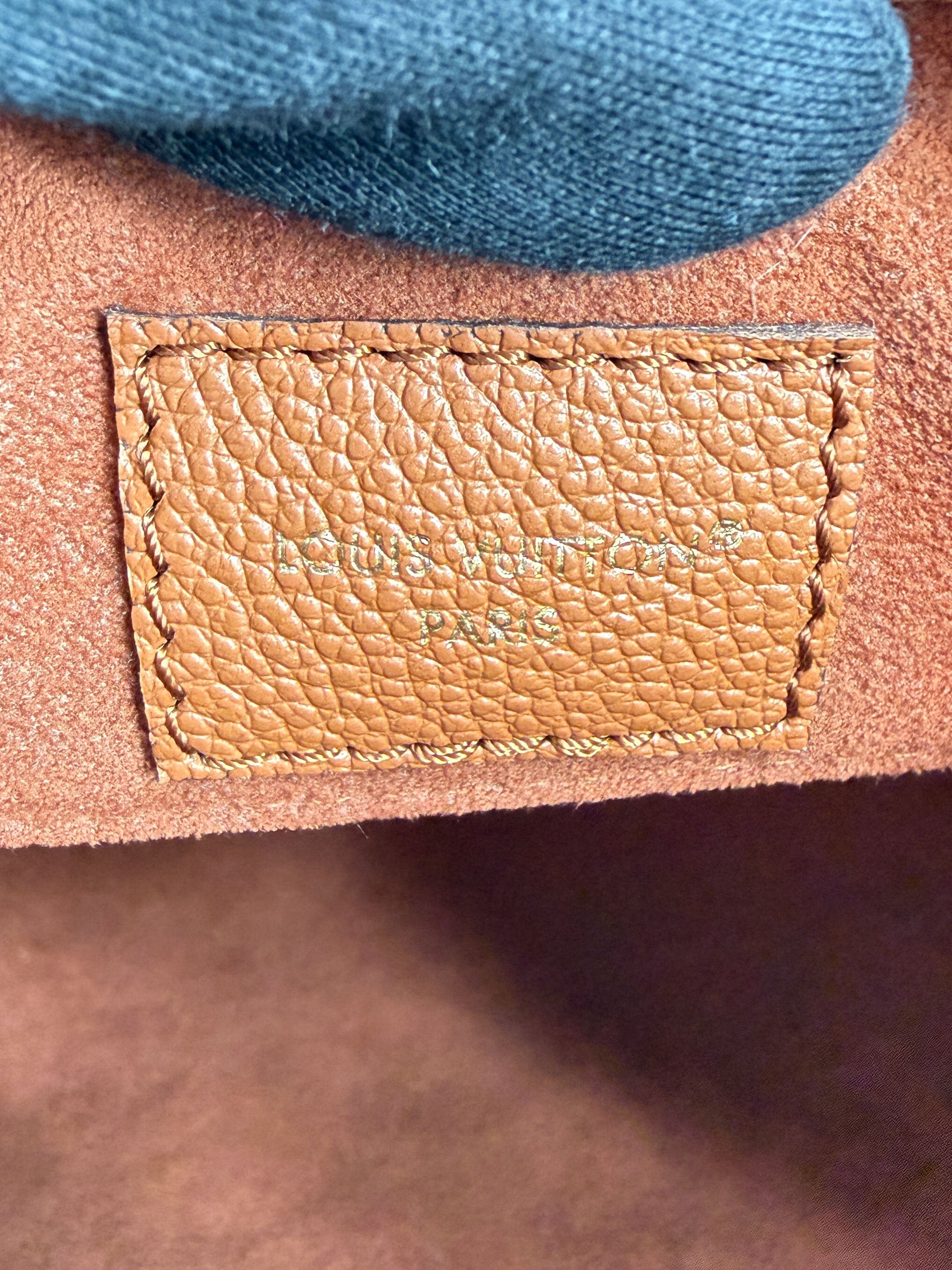 Louis Vuitton monogram empriente CarryAll PM cognac NFC