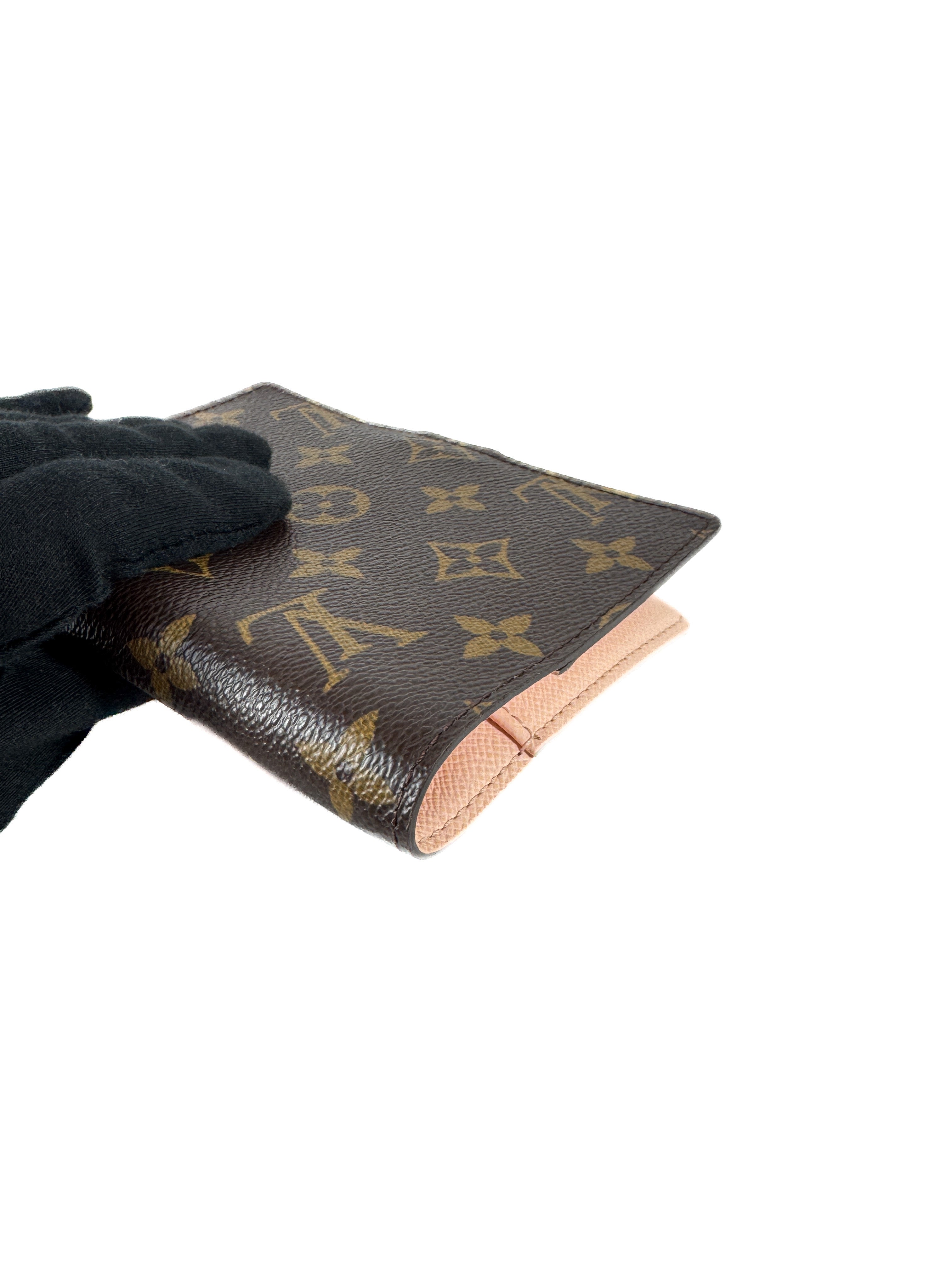 Louis Vuitton monogram pink Koala agenda PM CA0076