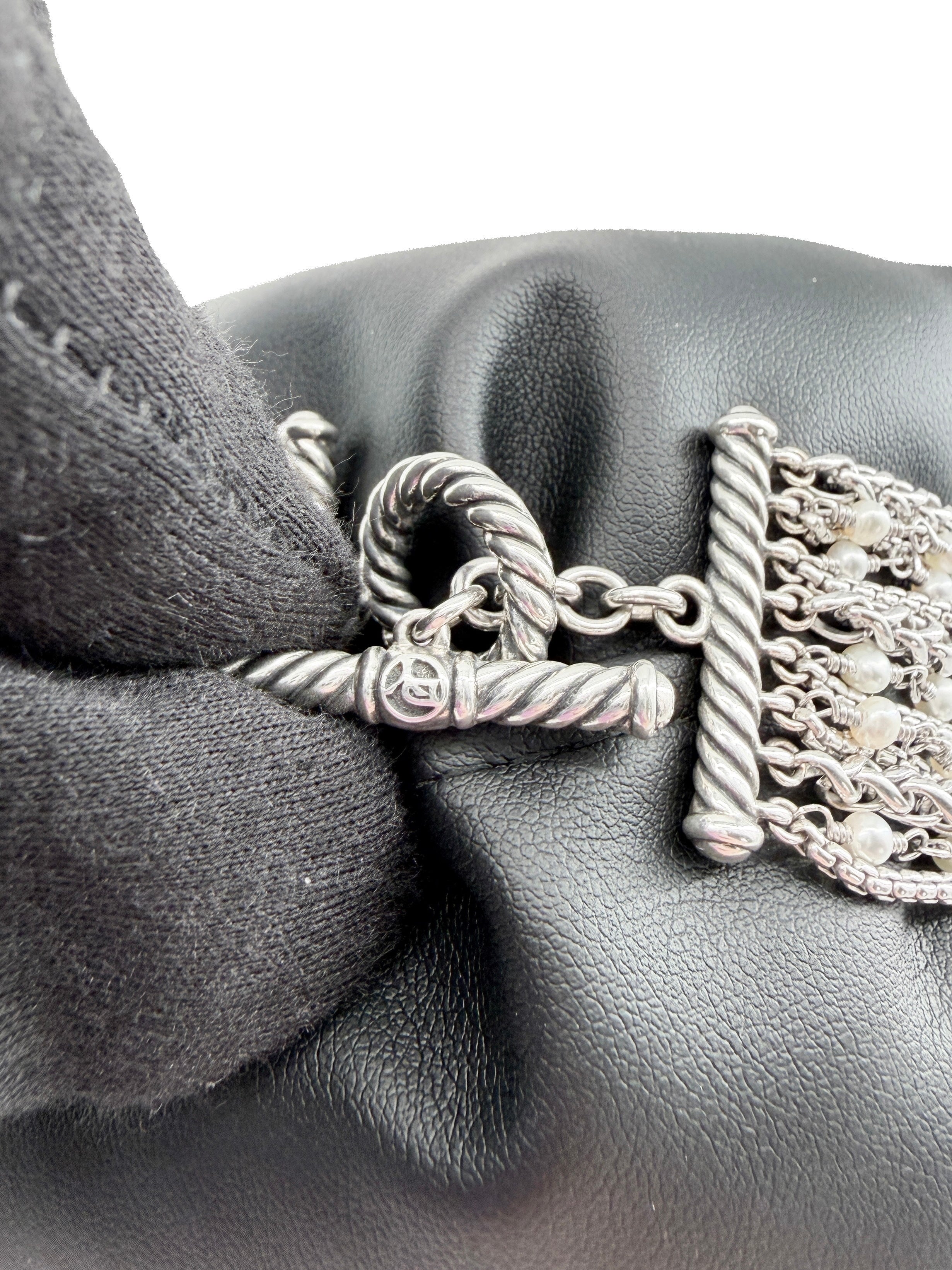 David Yurman Starburst multi-row chain bracelet - My Girlfriend's Wardrobe LLC