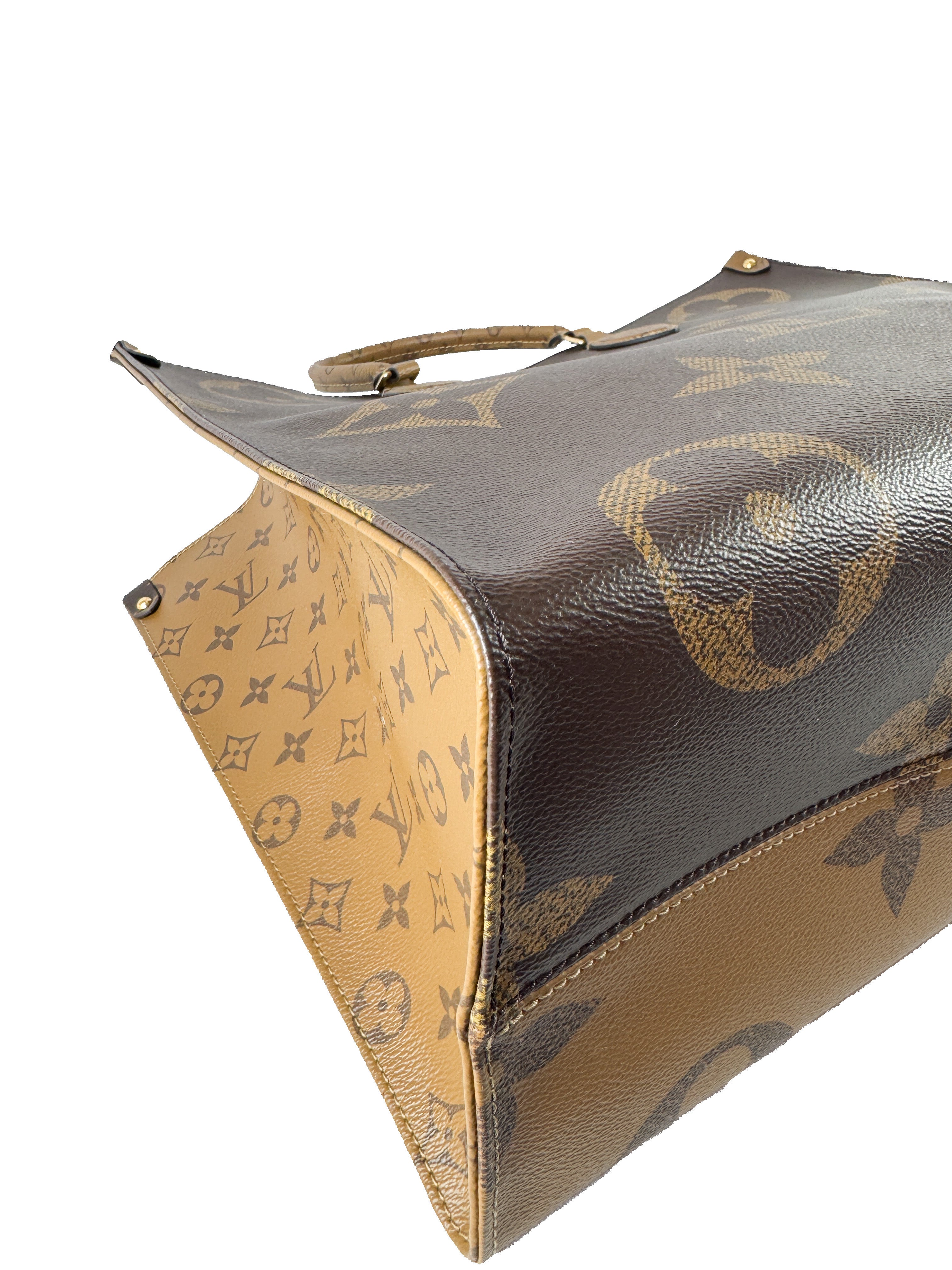 Louis Vuitton reverse monogram giant Onthego tote GM