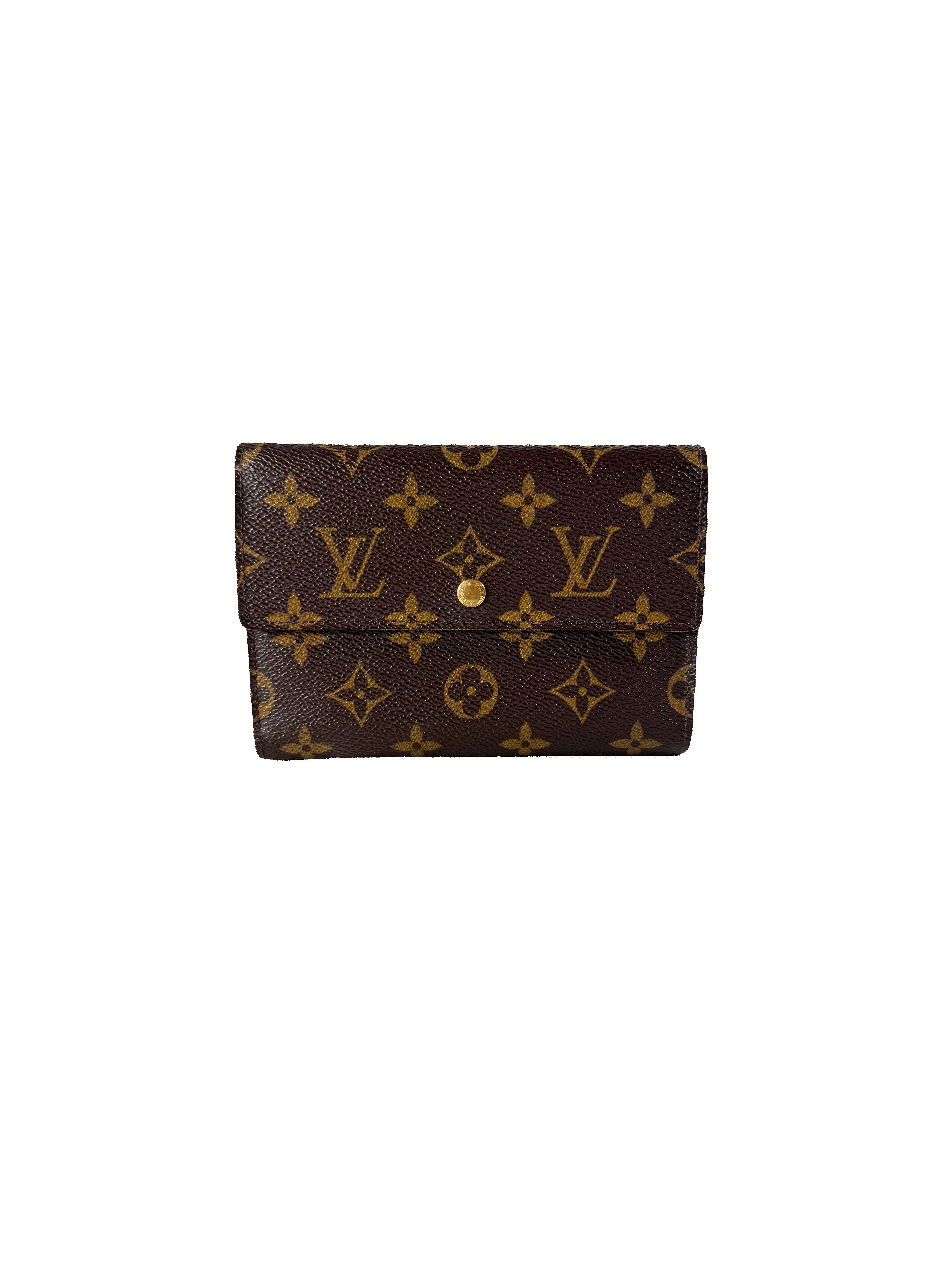 Louis Vuitton monogram porte tressor etui paper wallet SP0063