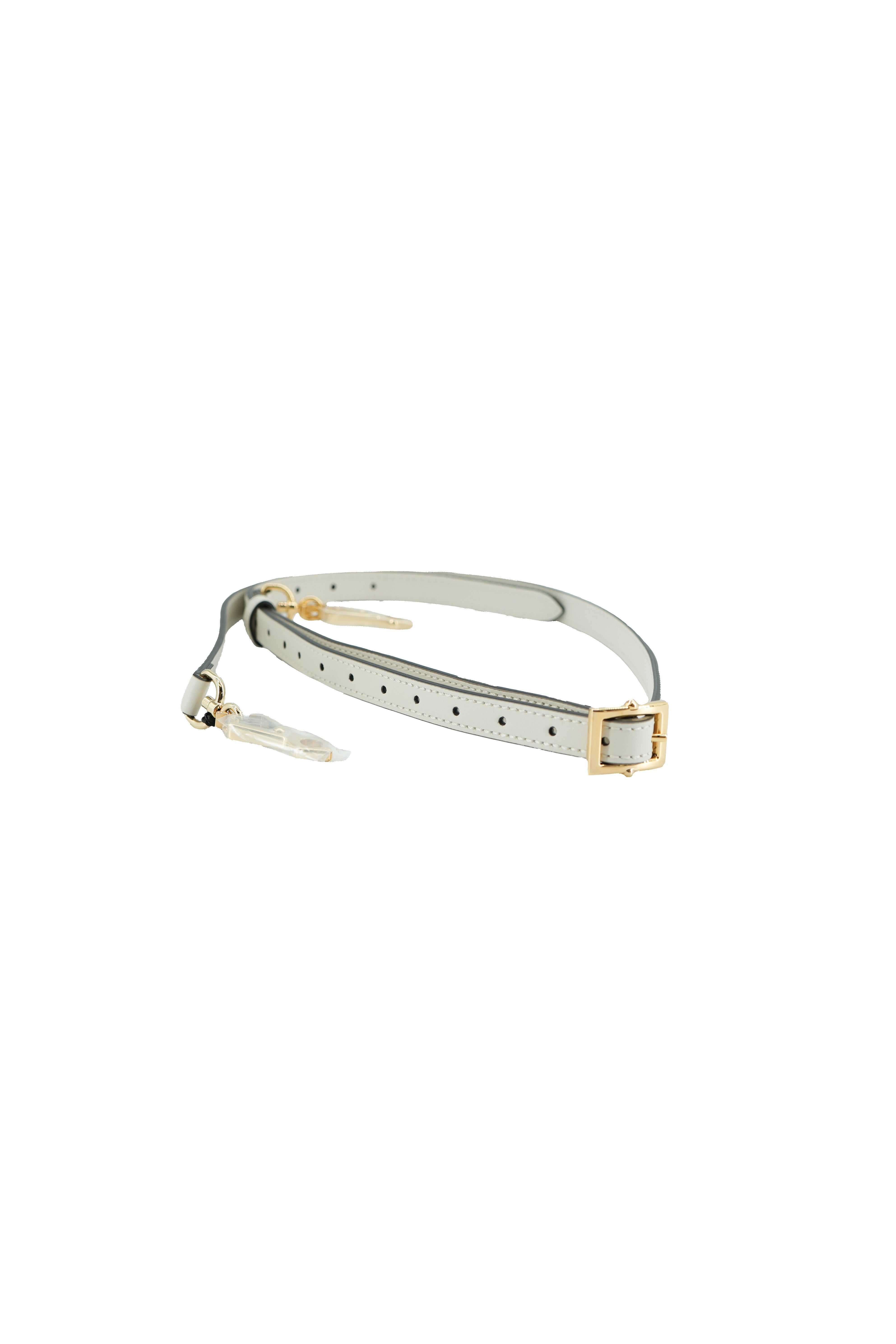 Gucci white leather strap NWT
