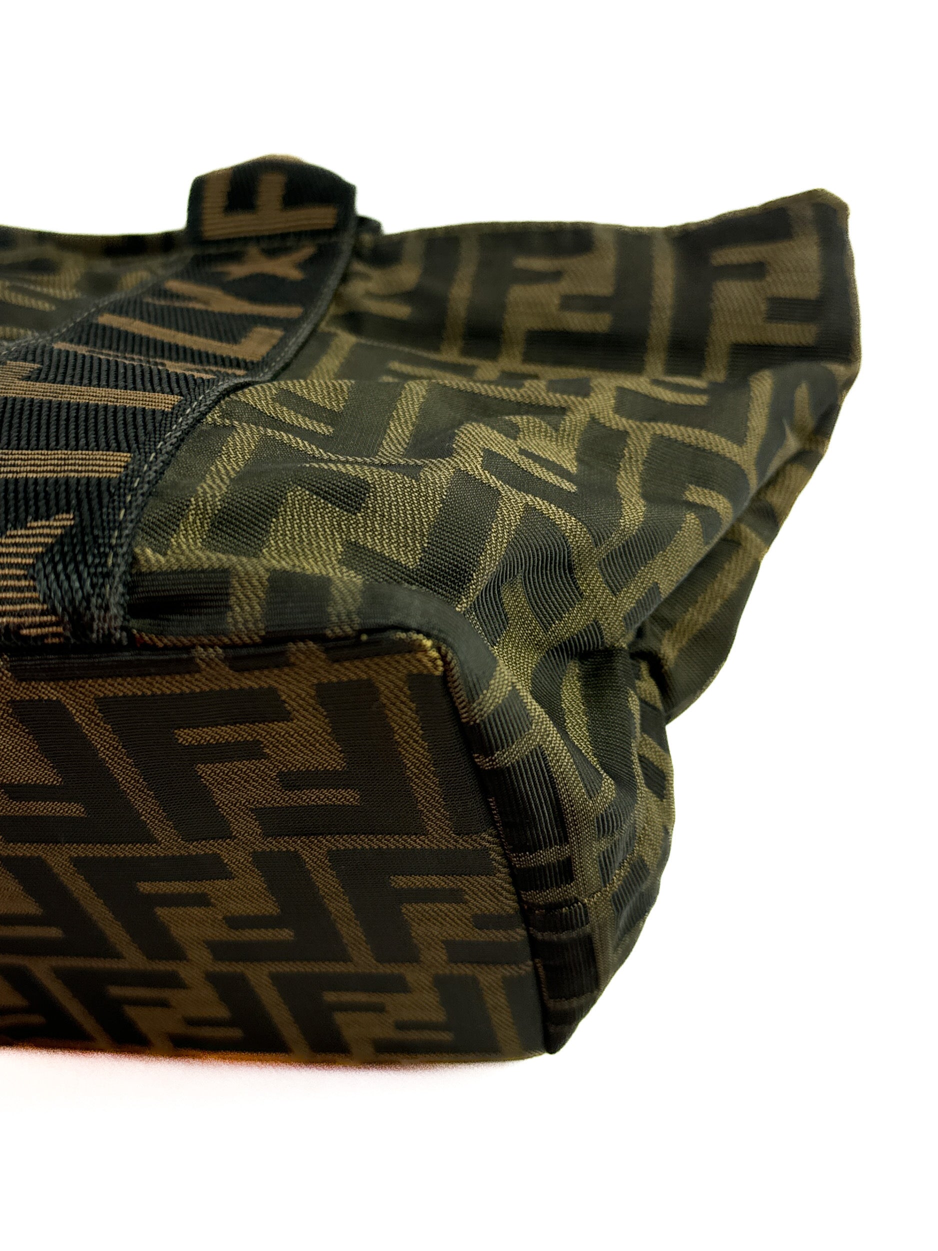 Fendi Zucca nylon mini 1925 tote