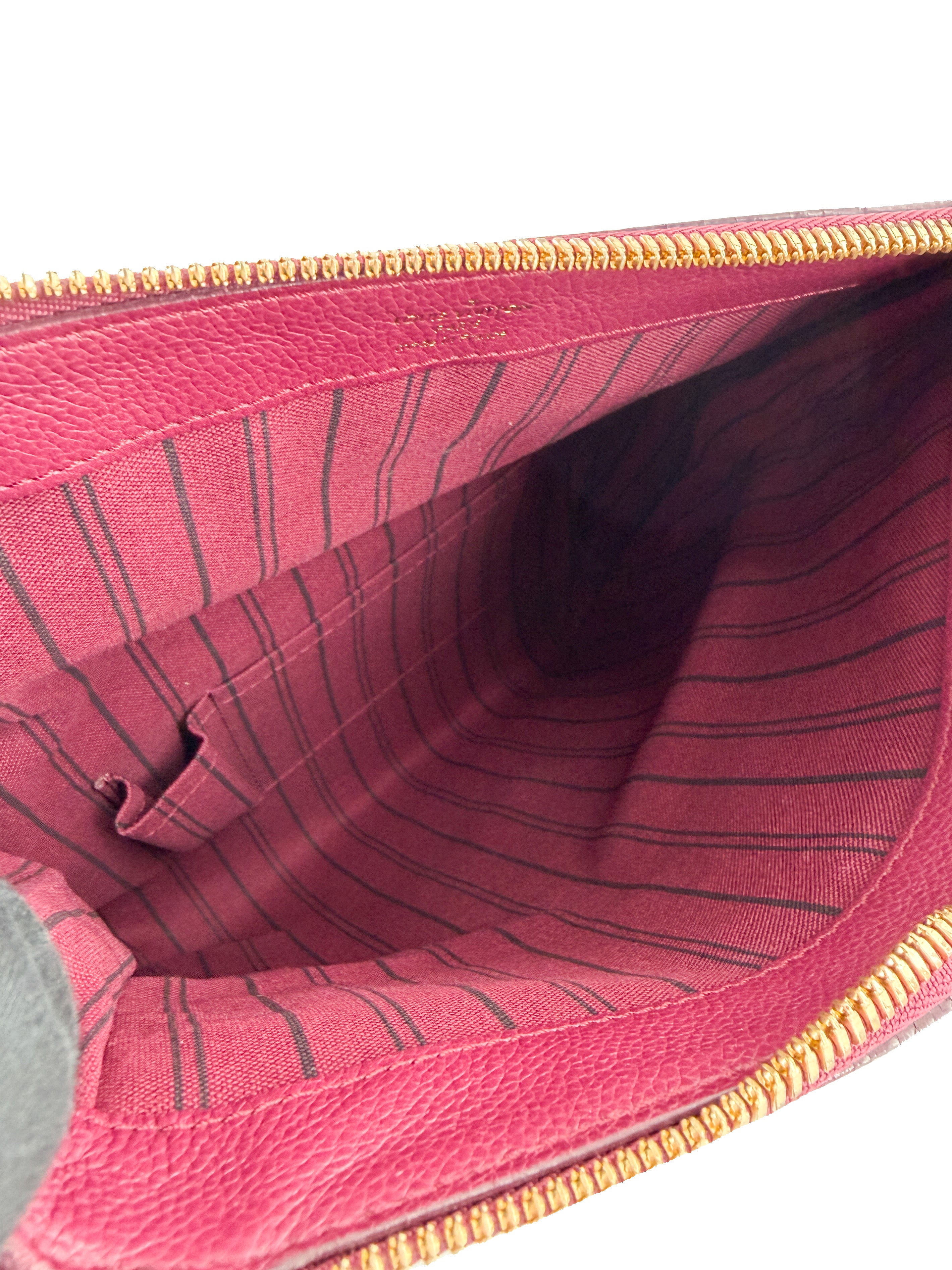 Louis Vuitton berry monogram empreinte Pétillante clutch TR2144 - My Girlfriend's Wardrobe LLC