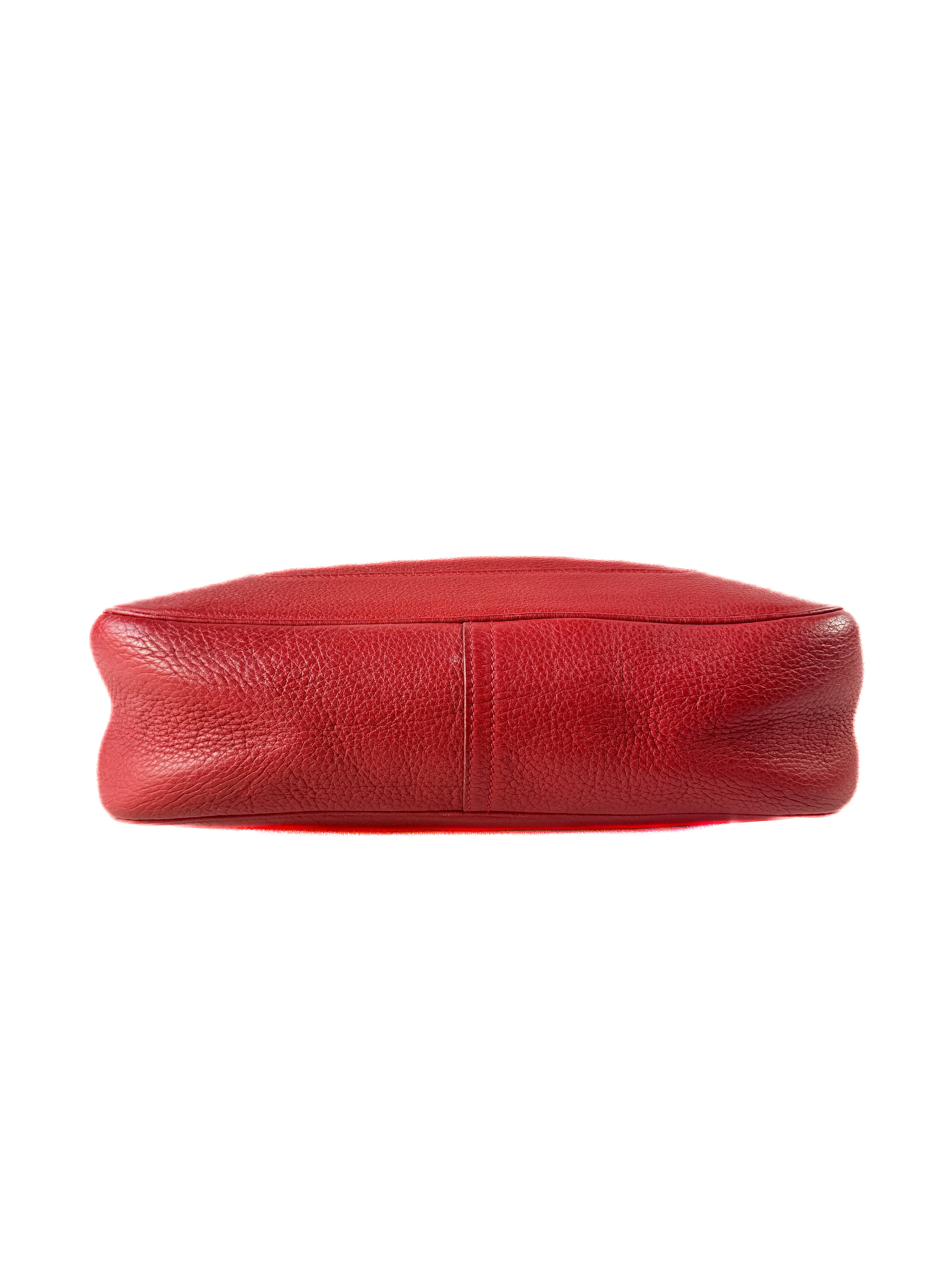Hermès Clemence Trim 31 Rouge