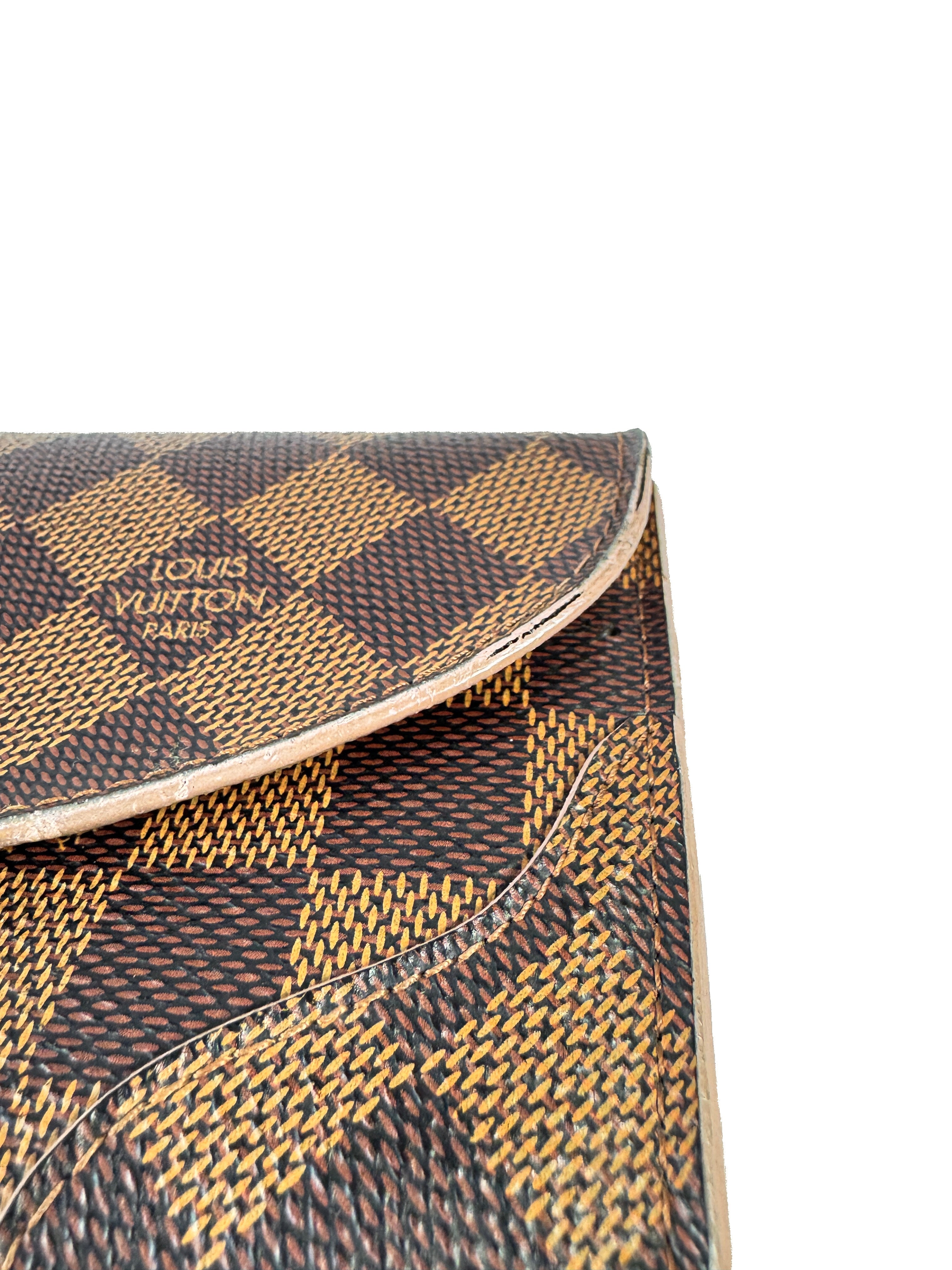 Louis Vuitton damier ebene Caissa wallet CA4175