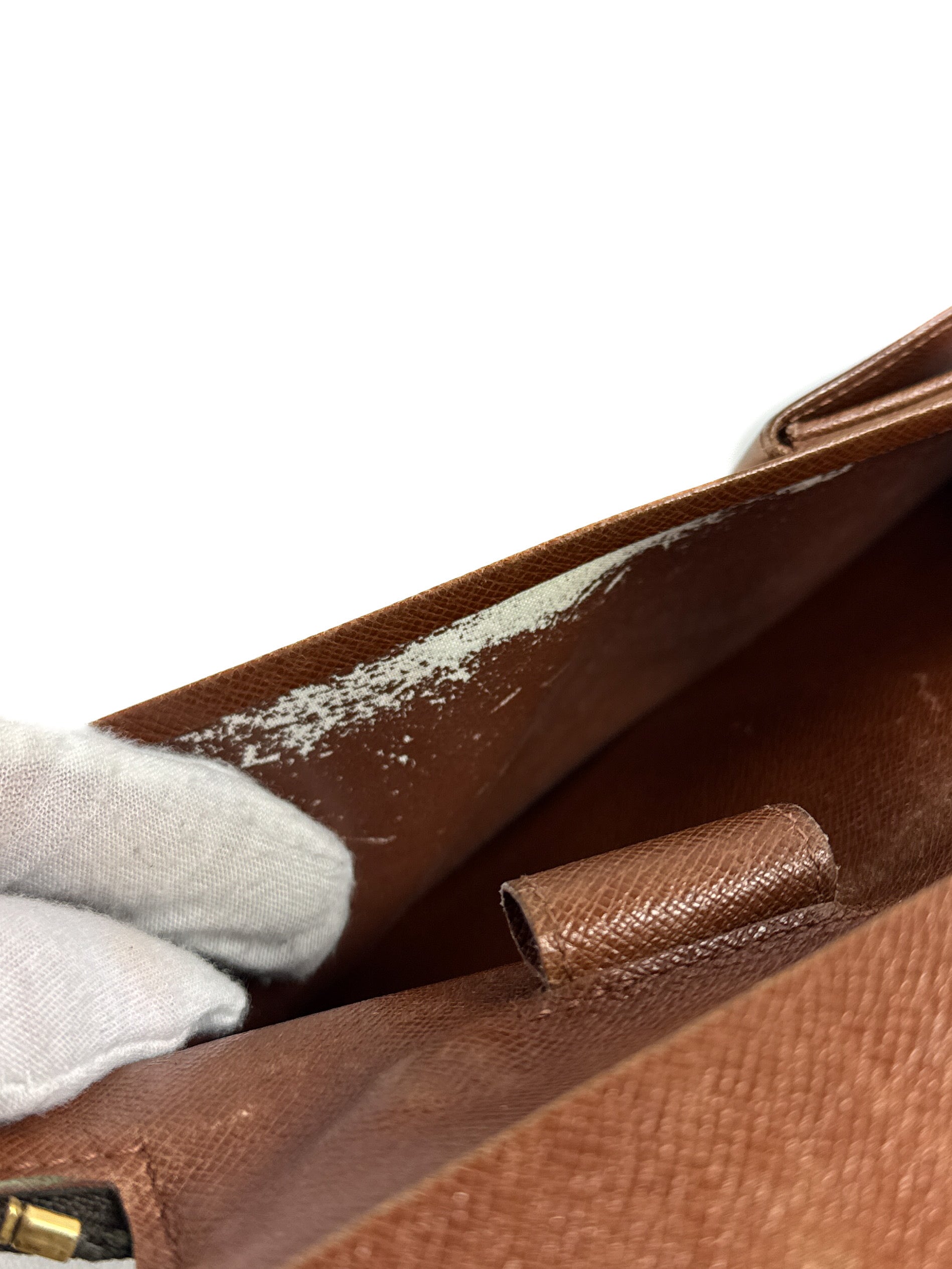 Louis Vuitton monogram vintage organizer de voyage travel wallet MI1917