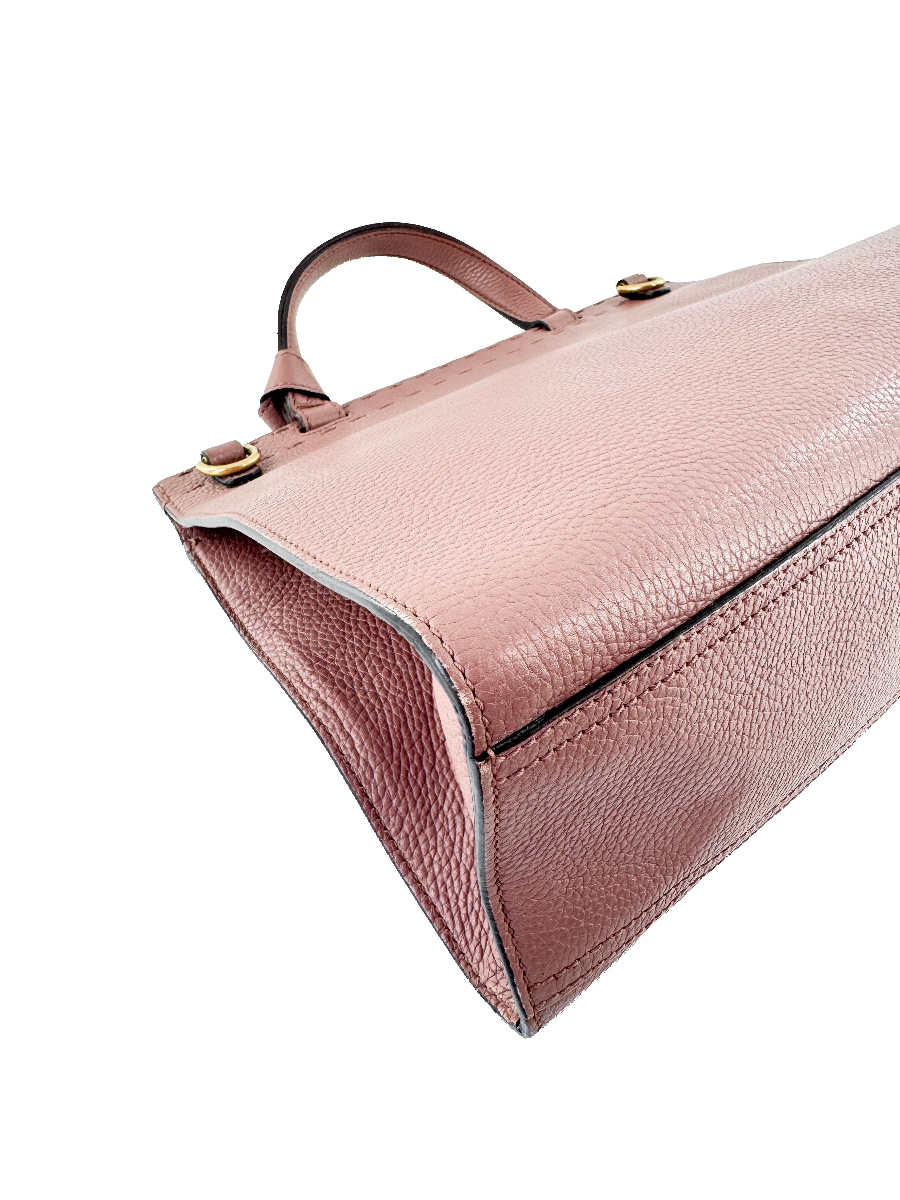 Gucci GG Marmont Top Handle Bag Leather Maueve Small