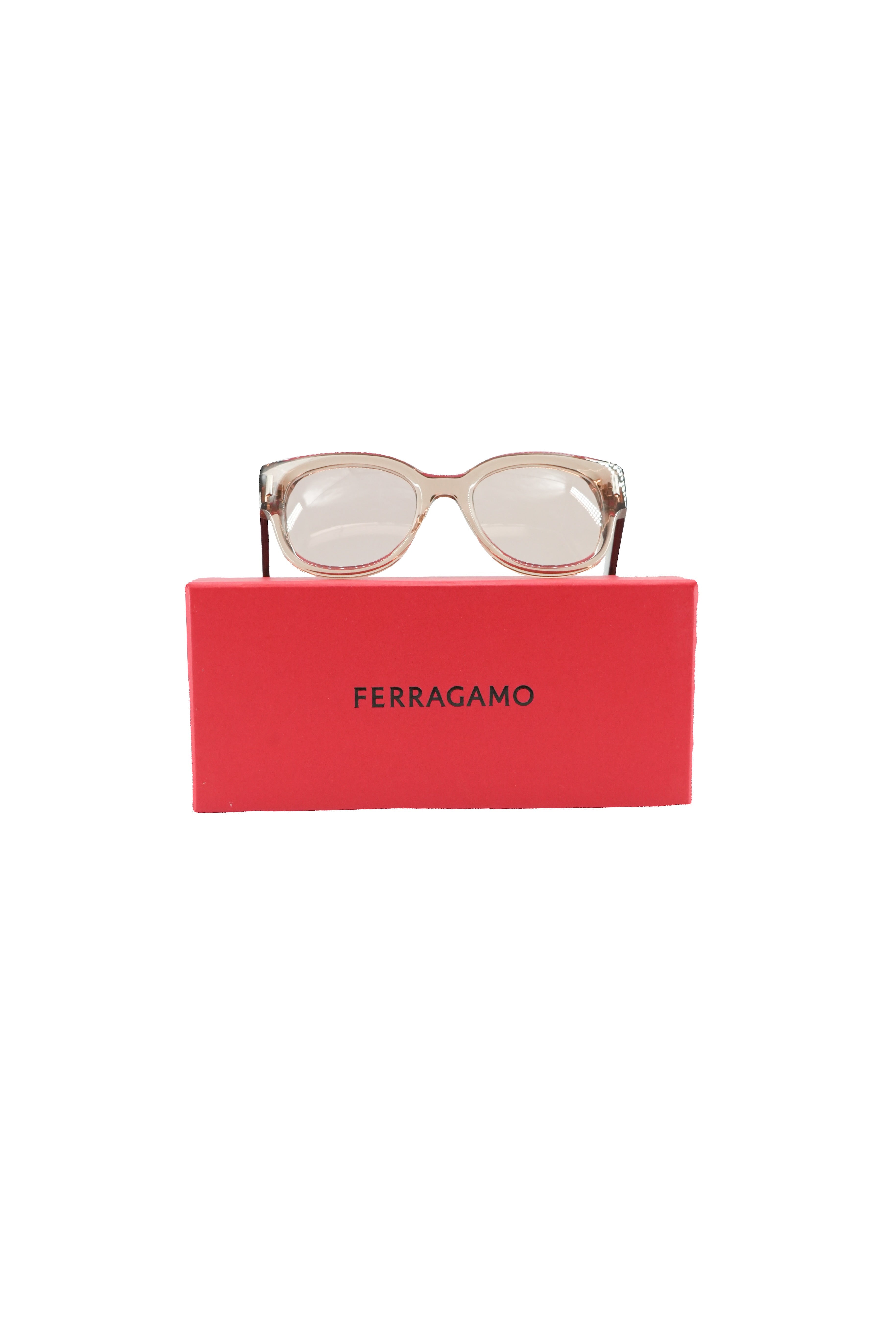 Salvatore Ferragamo peach sunglasses SF2007S