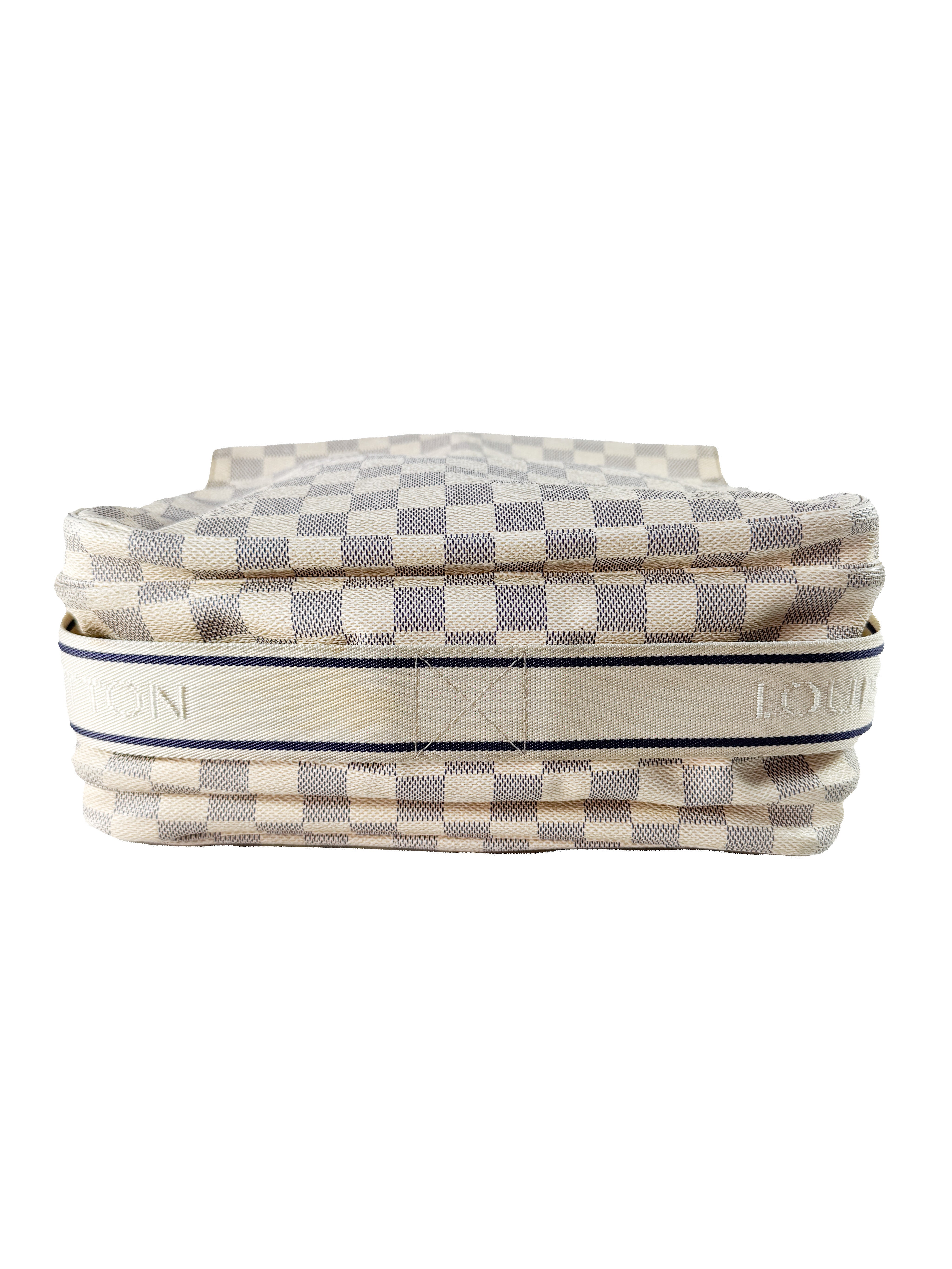 Louis Vuitton damier azur naviglio bag SR1077