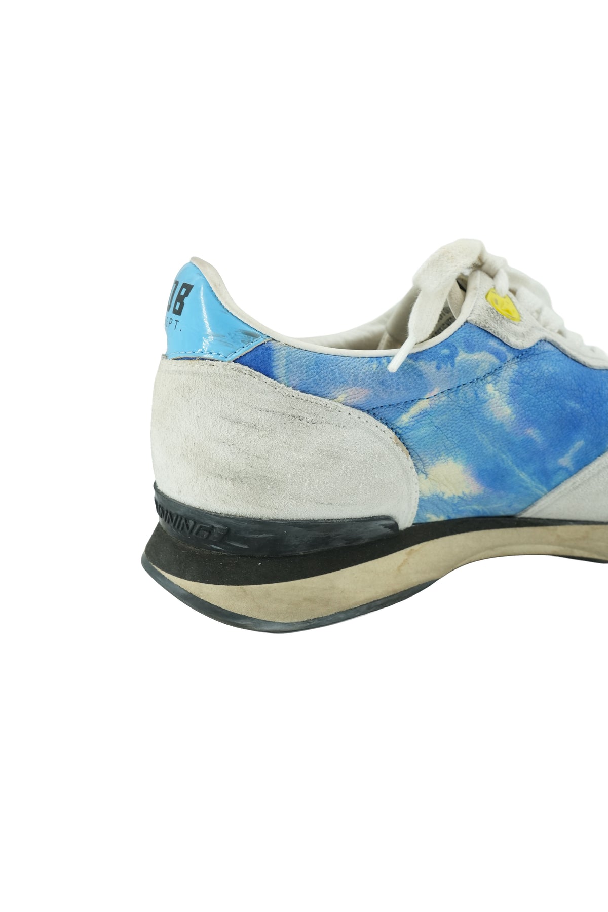 Golden Goose blue tie dye running sneakers size 37 (7)
