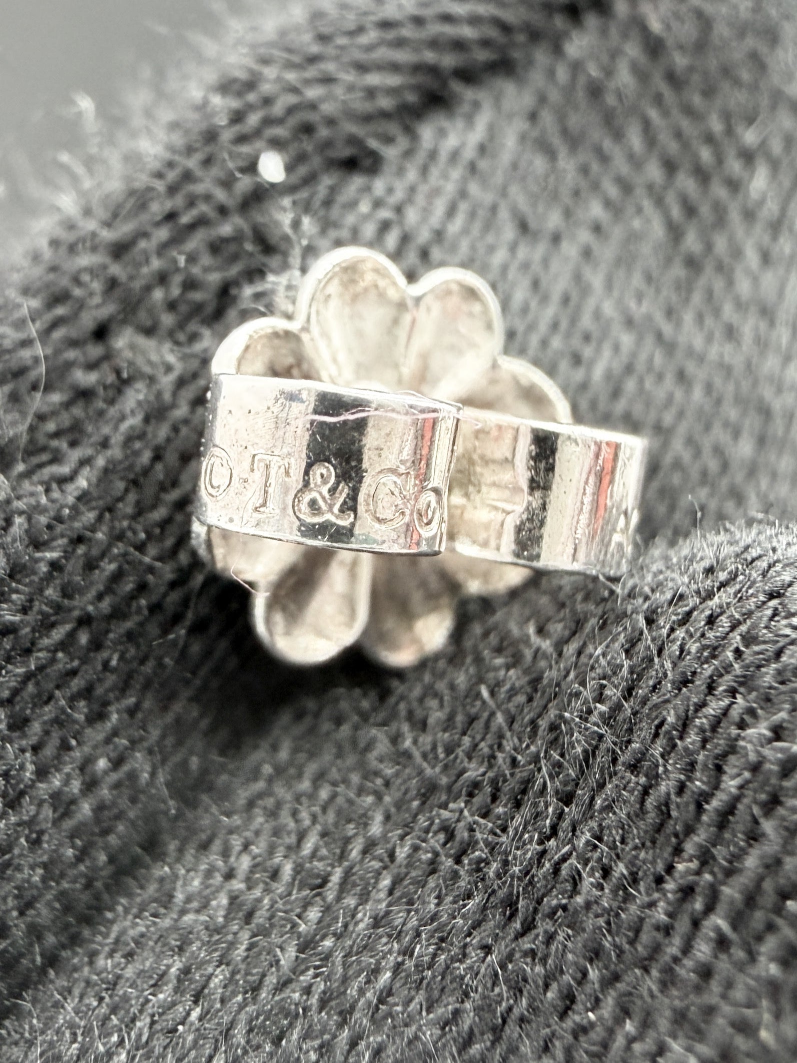 Tiffany & Co sterling silver Hardwear ball drop earrings