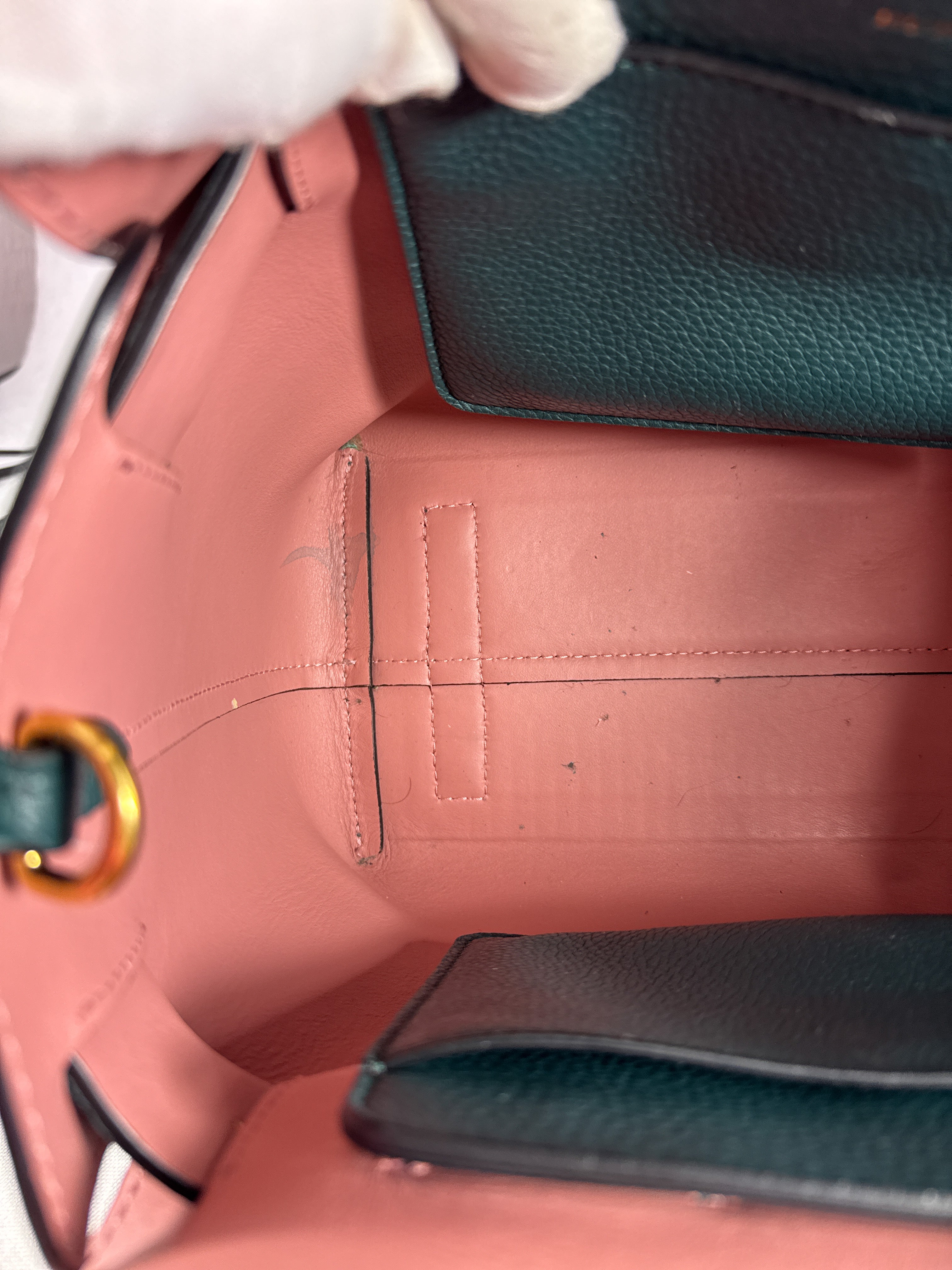 Burberry dark cyan small belt bag CFPLIW130