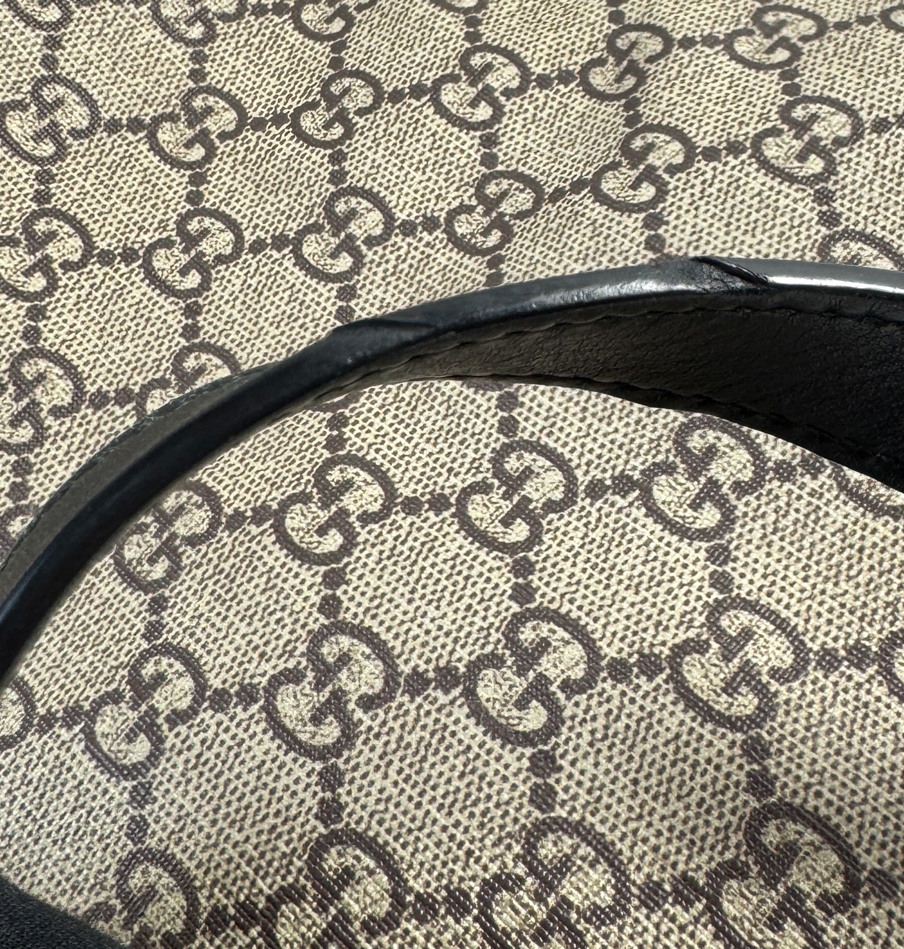 Gucci GG supreme king snake tote 467891