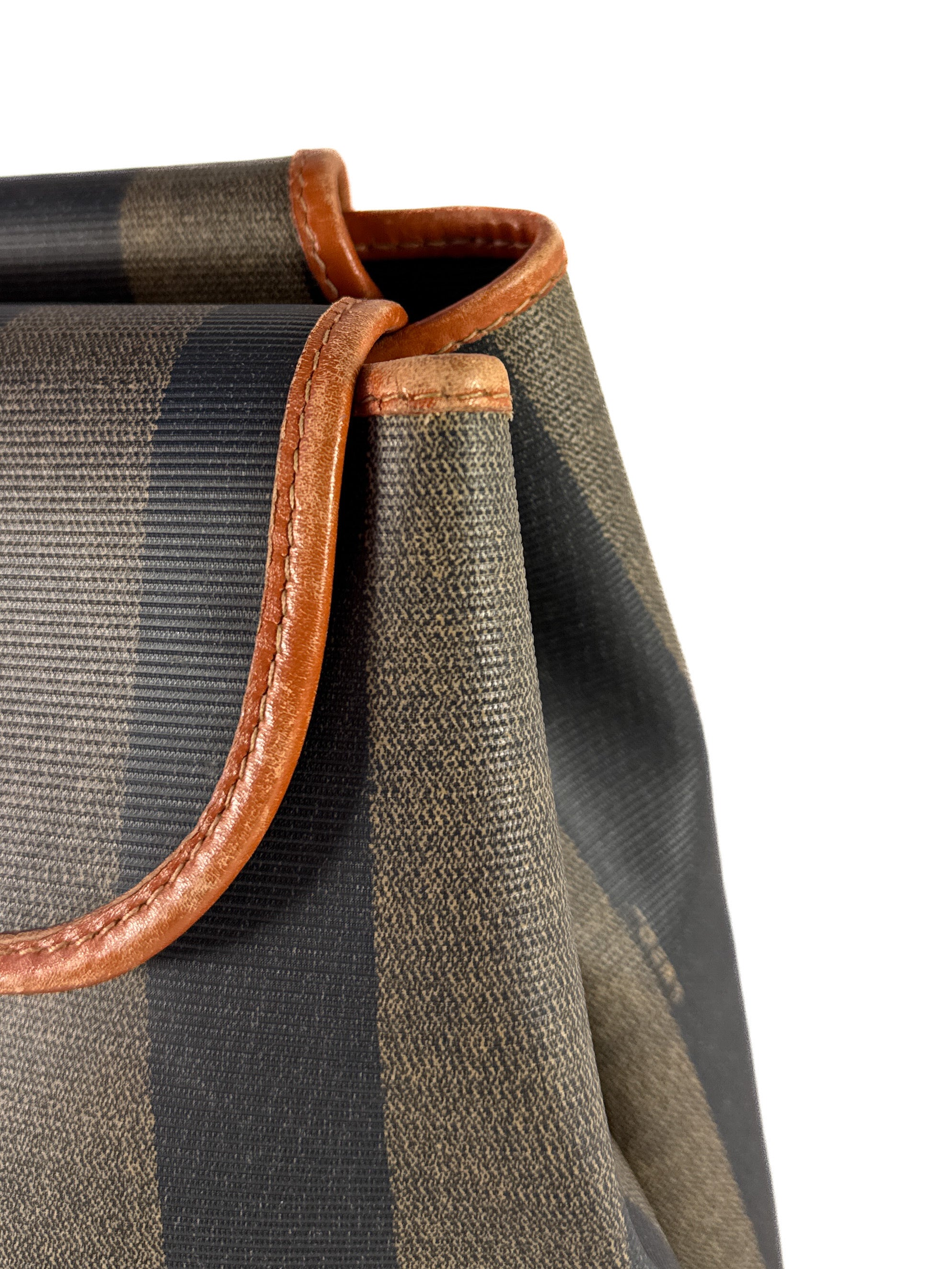 Fendi vintage Pequin striped sling bag 13B1455907