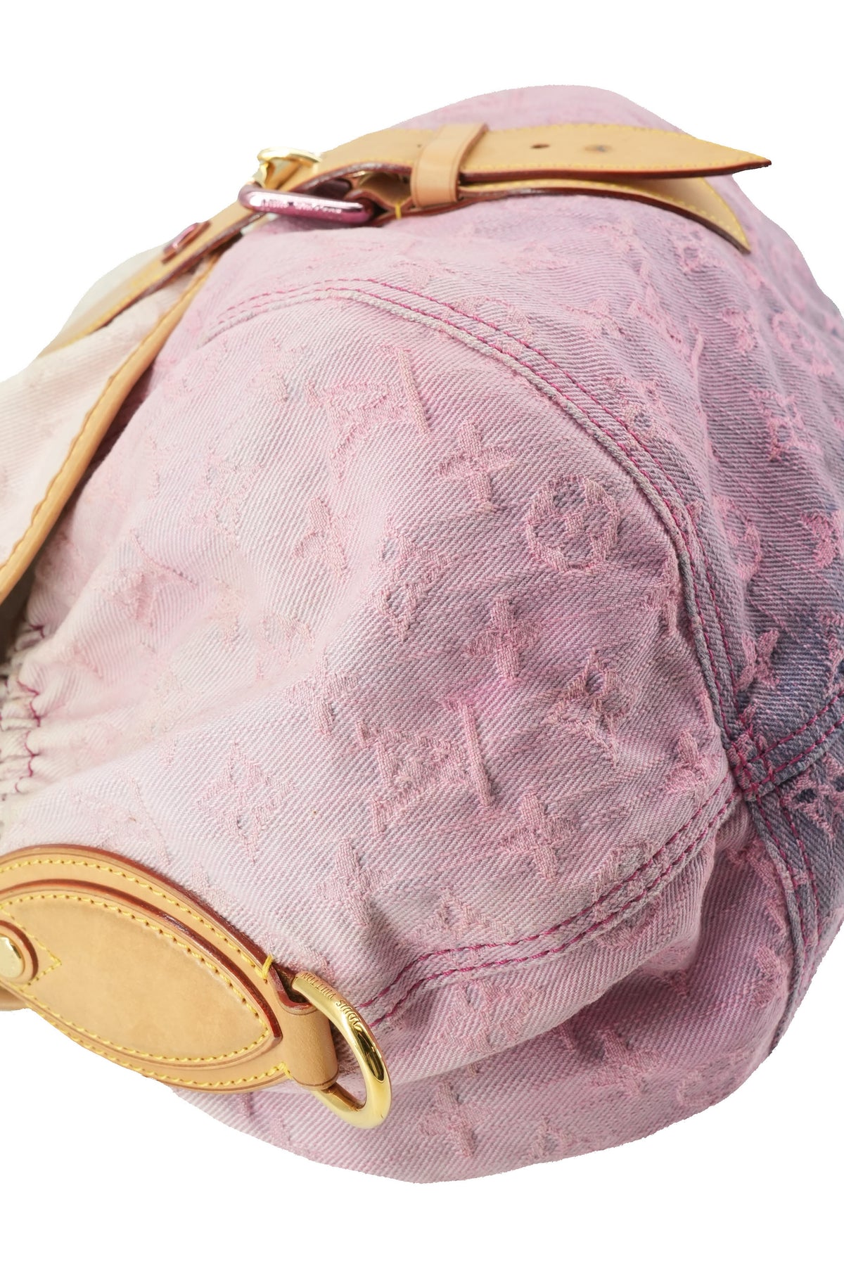 Louis Vuitton Sunshine pink denim monogram FL0130