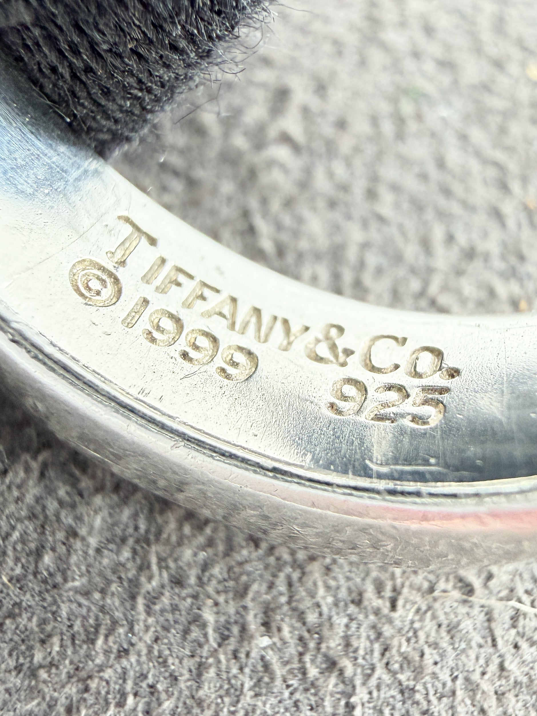 Tiffany & Co sterling silver 1999 ring