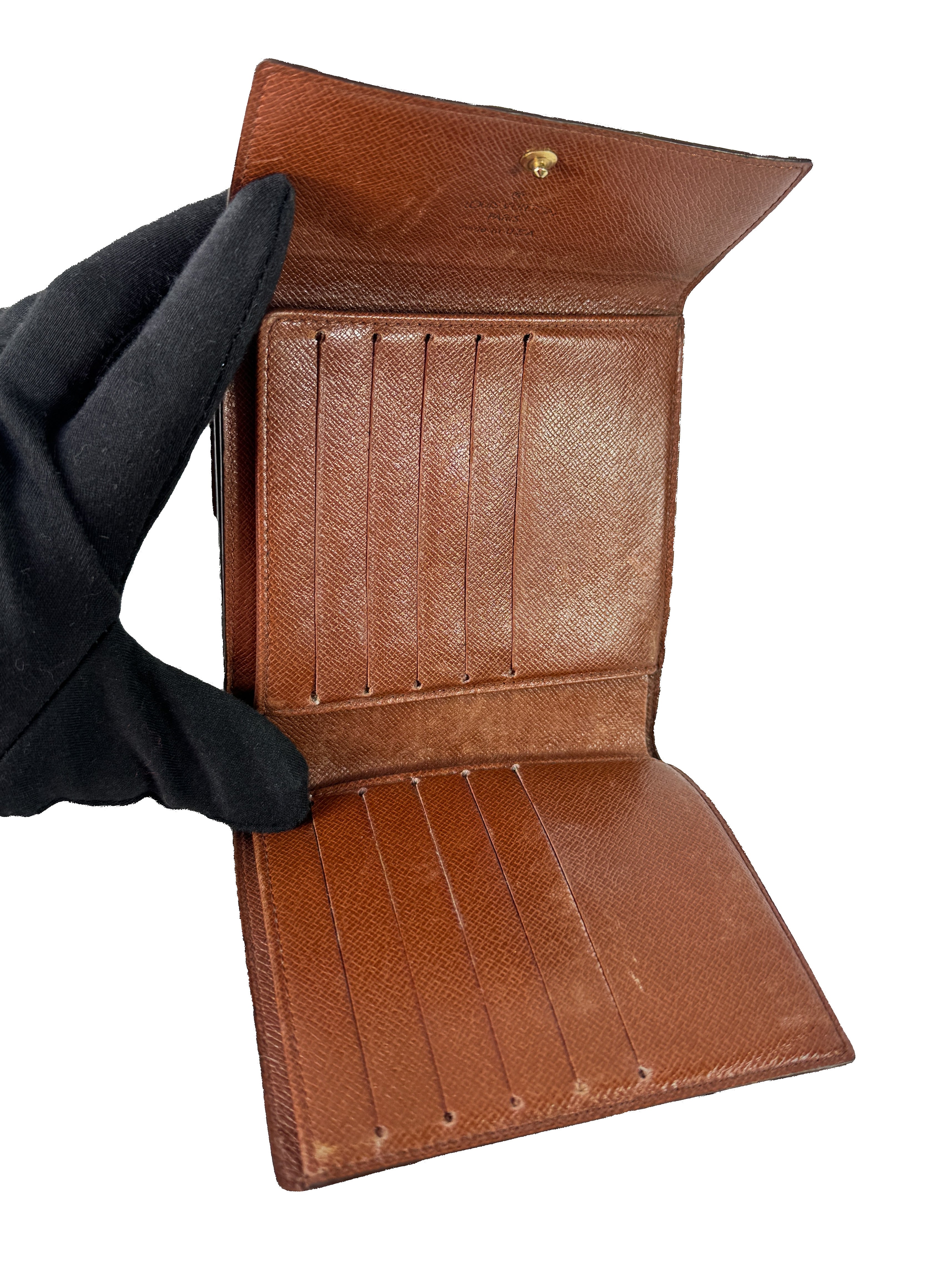 Louis Vuitton monogram vintage wallet SD0952